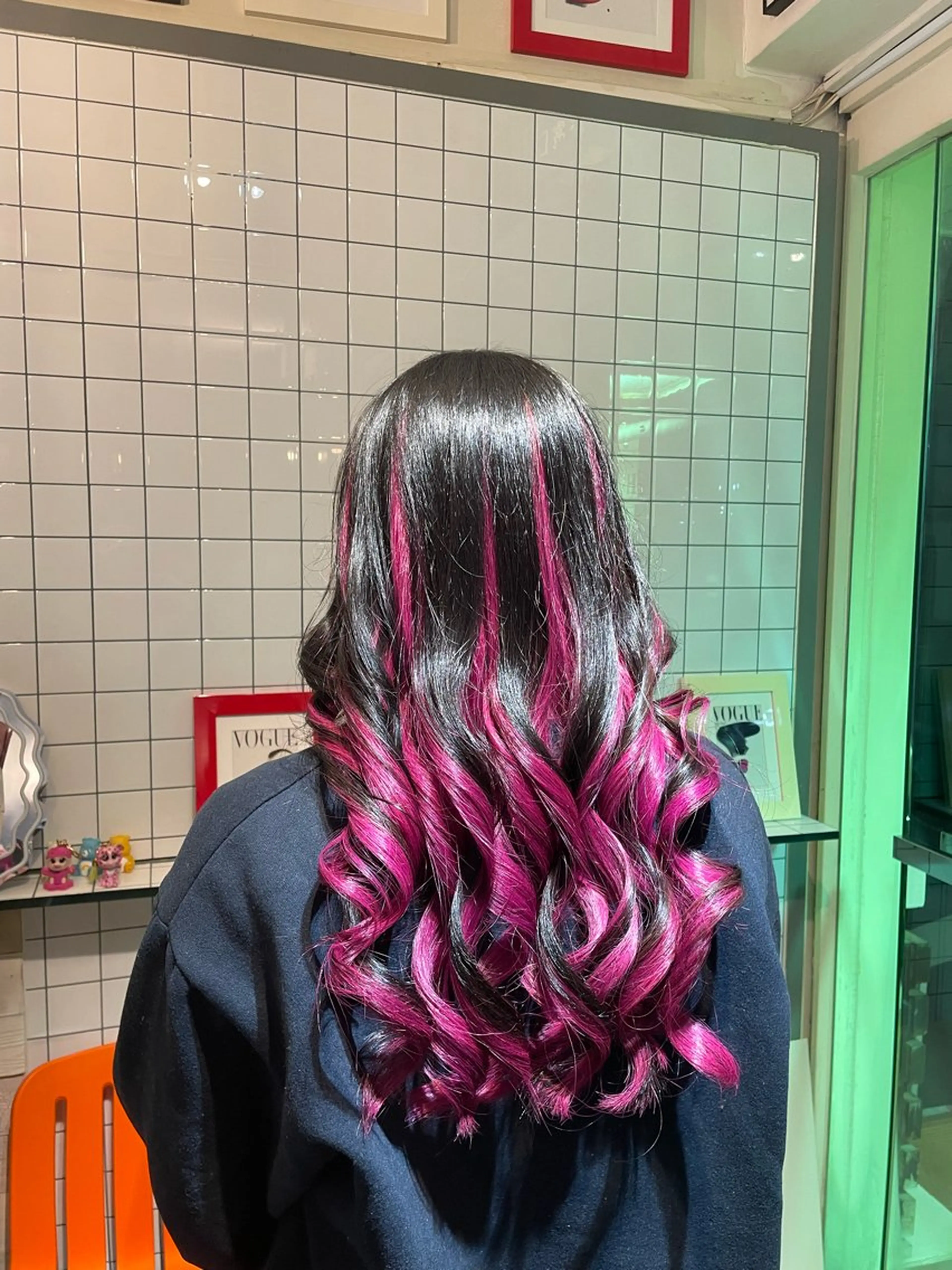 ロング ヘアカラー 👽KINA👽 派手髪🦖💖✨のヘアスタイル