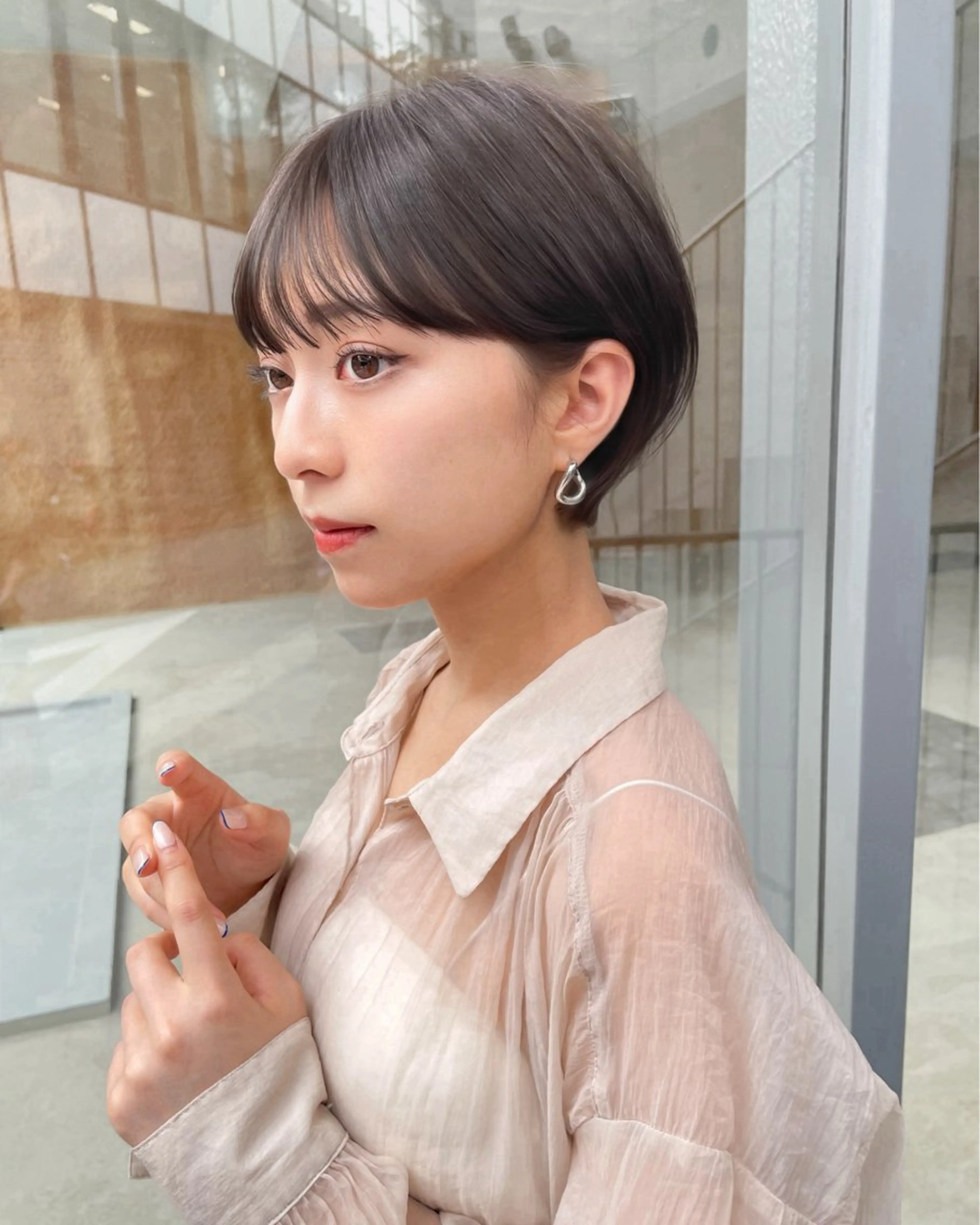 ショート 似合わせカット 🌈阿部辰洸🌈のヘアスタイル