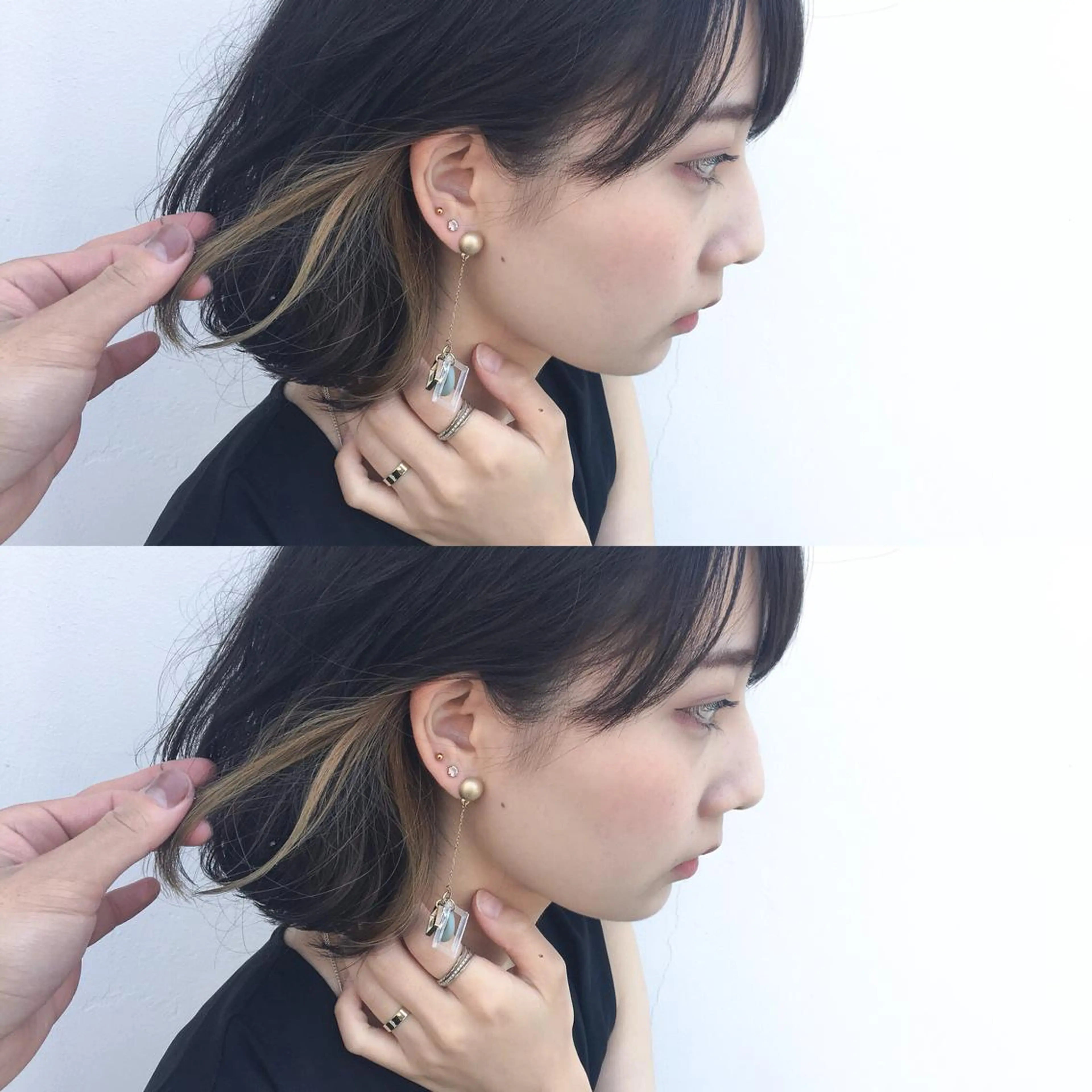 ショート カラー なんば髪質改善カラー Ardoreのヘアスタイル