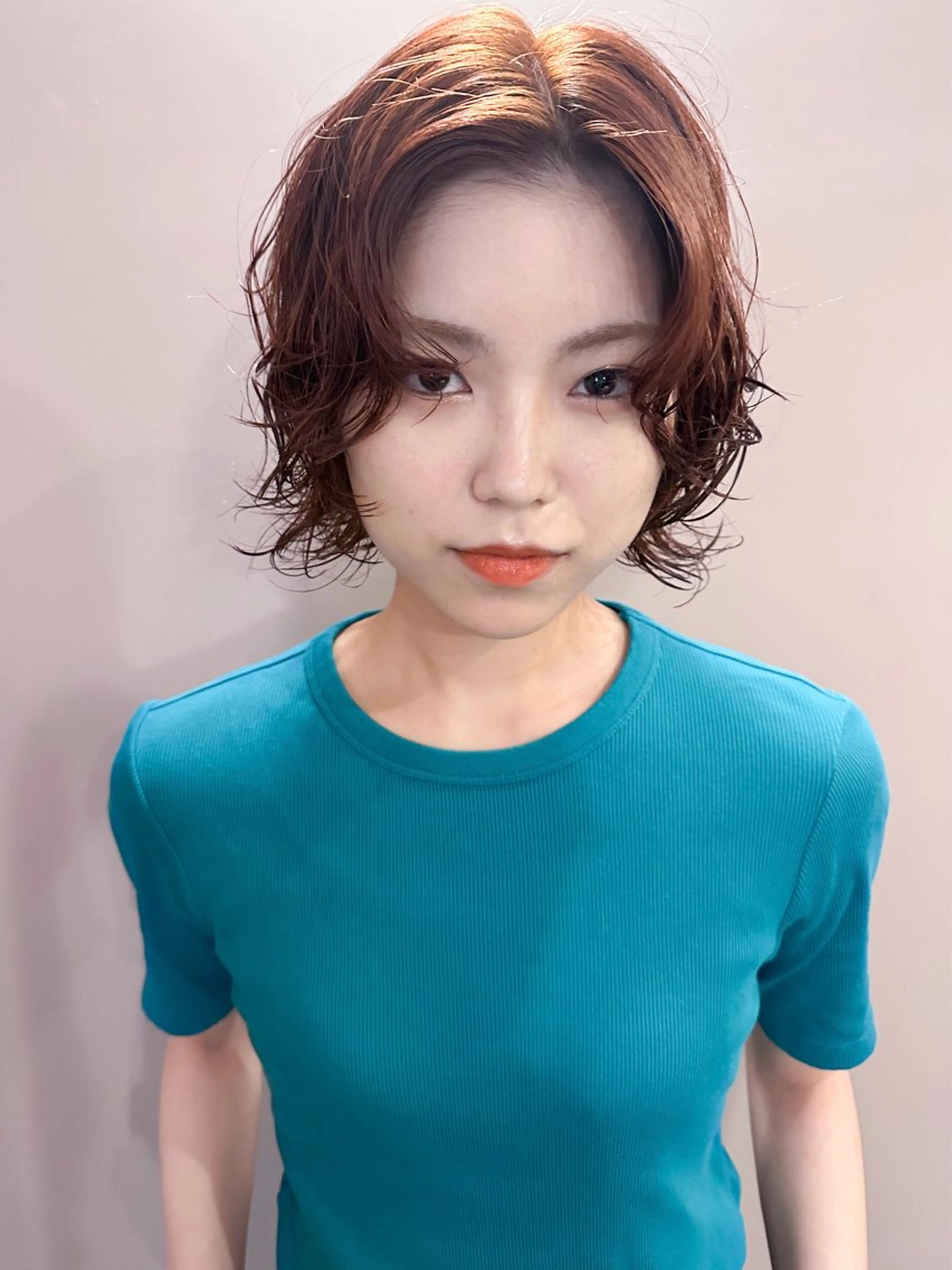 ショート カラー パーマ 大宮 / ボブ特化 永井竜也のヘアスタイル