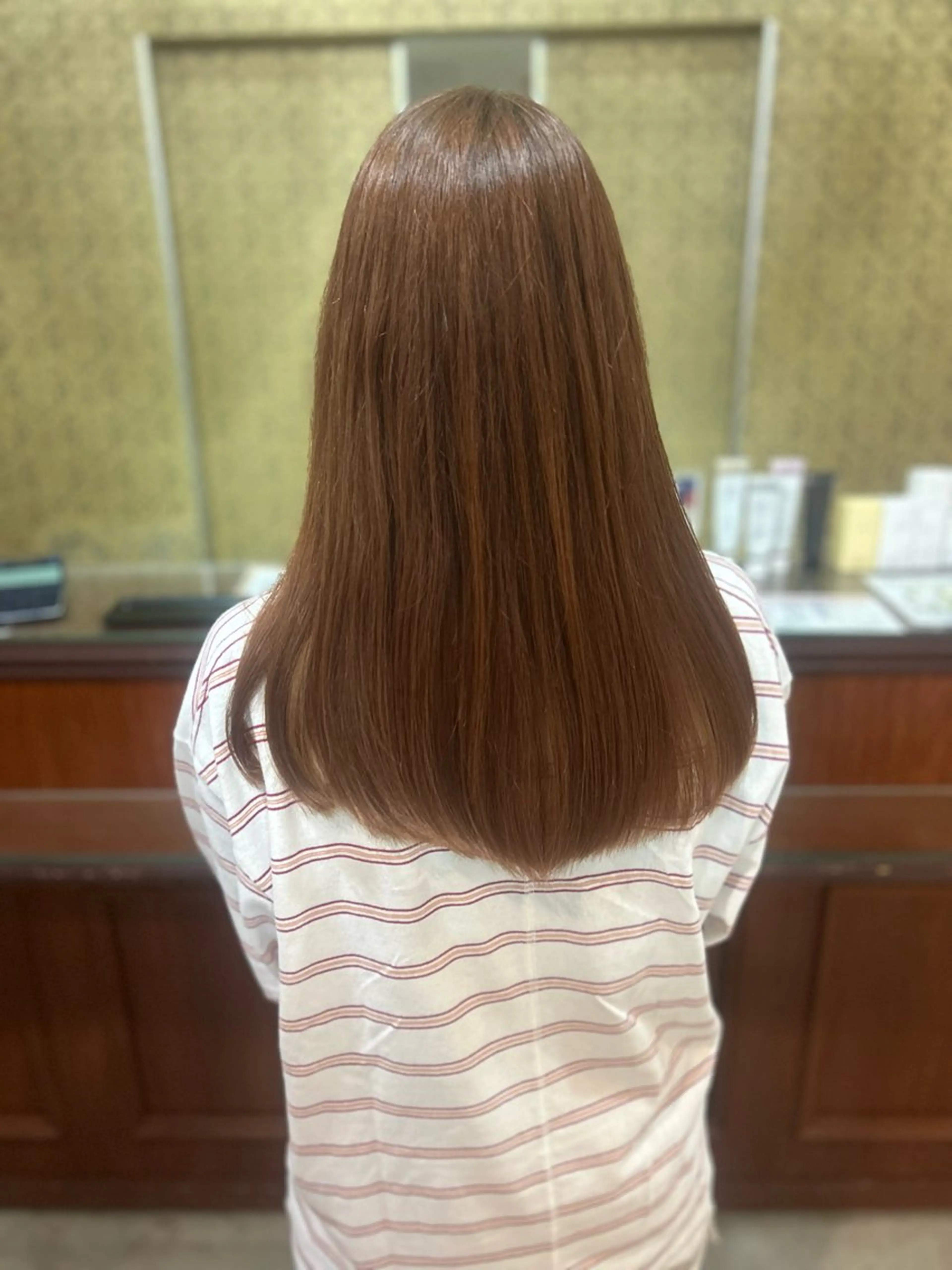 ロング 津田 花望のヘアスタイル