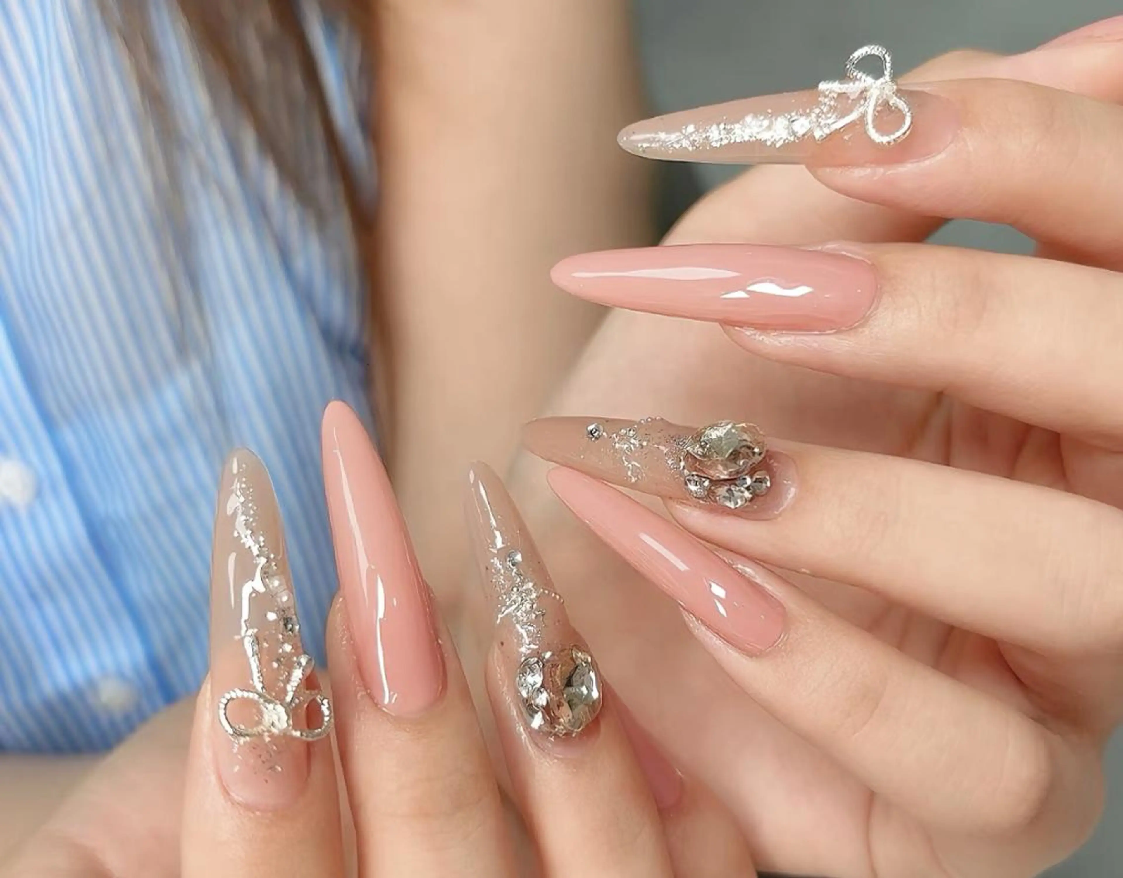 ネイル ハンドネイル By moonネイル 🌷ワンホン/韓国風のネイルデザイン