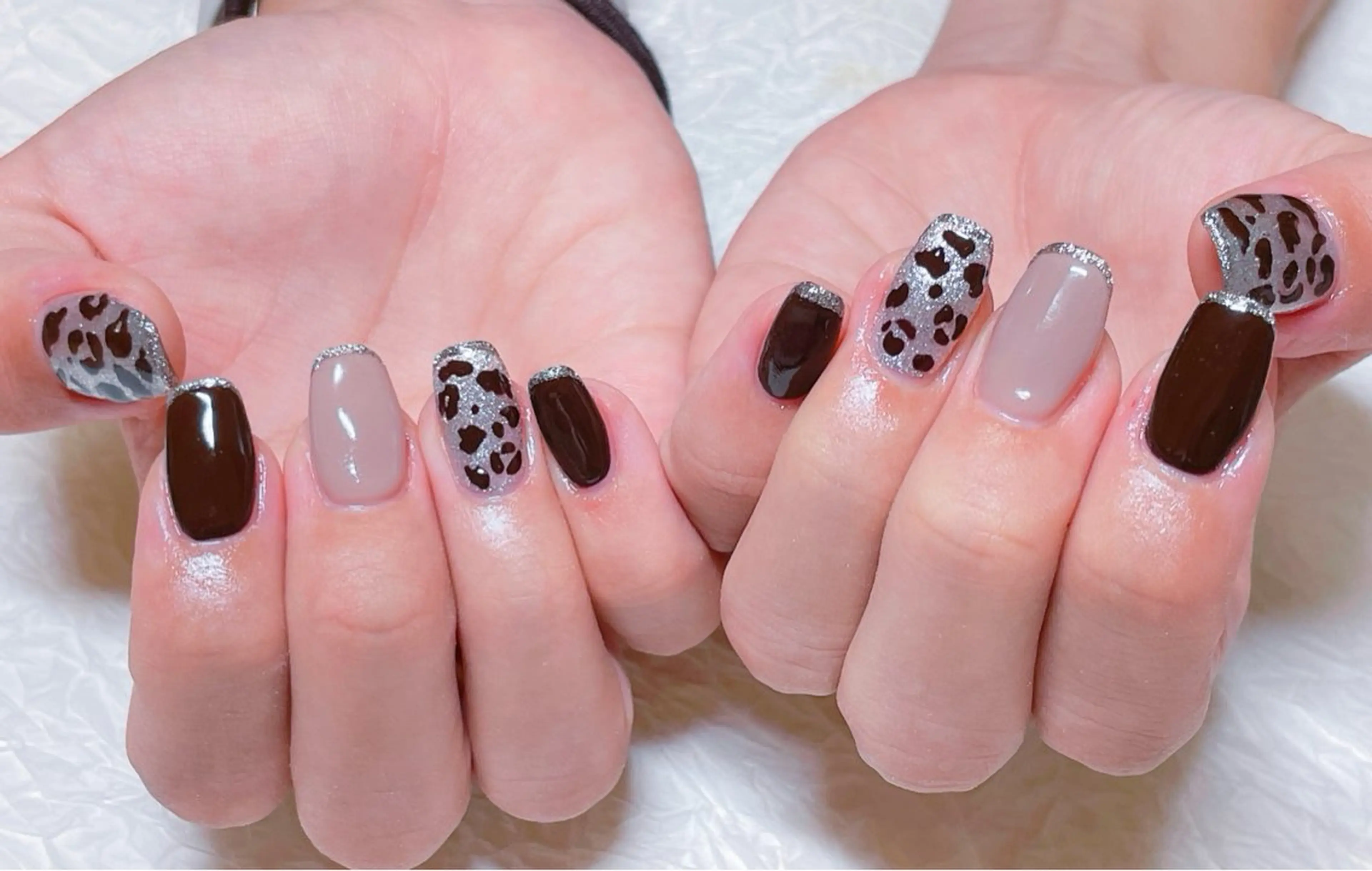 ネイル アニマル柄 ハンドネイル ハンドケア ゆ か_Nails💫のネイルデザイン