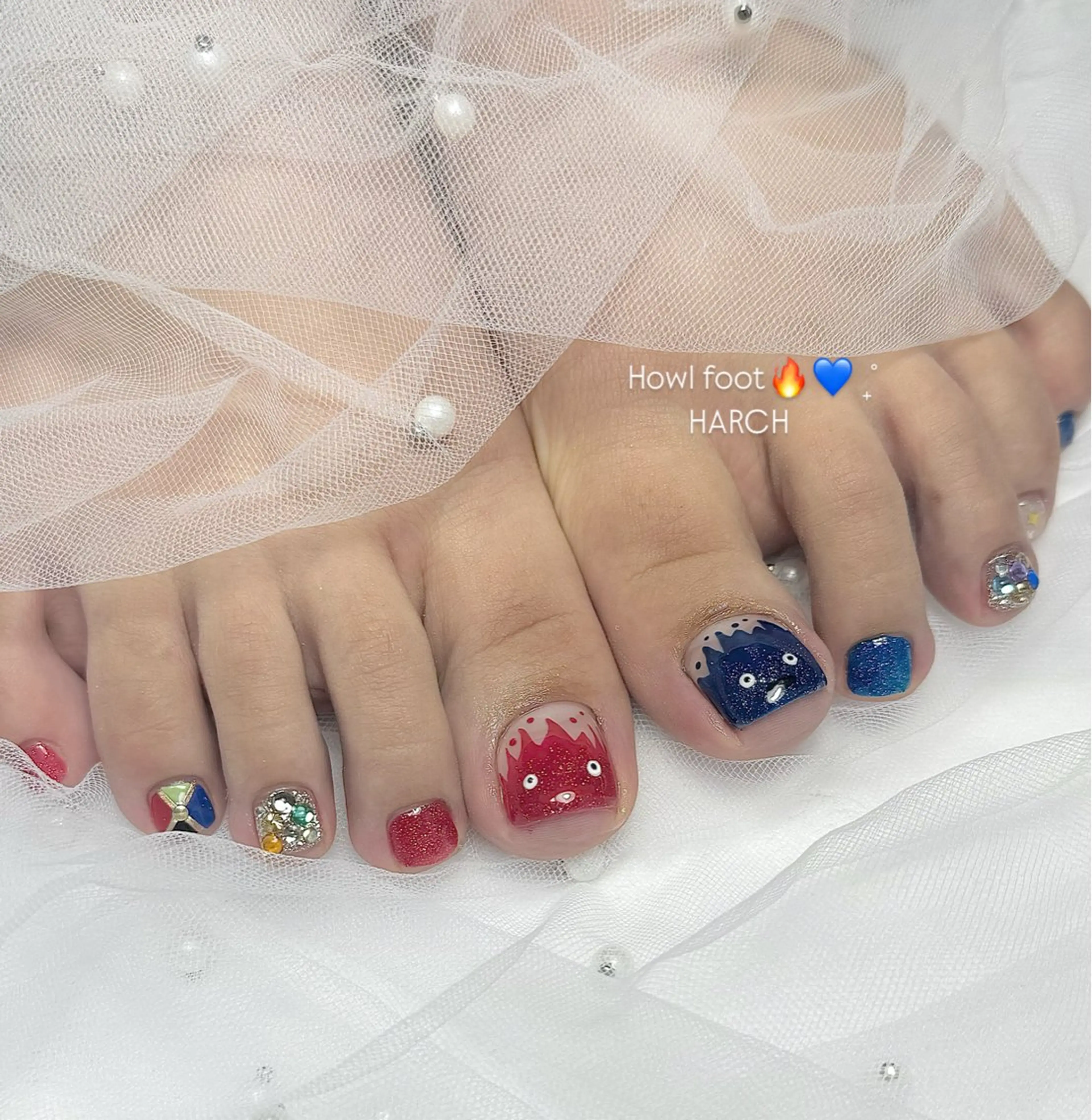 ネイル フットネイル H nailのネイルデザイン