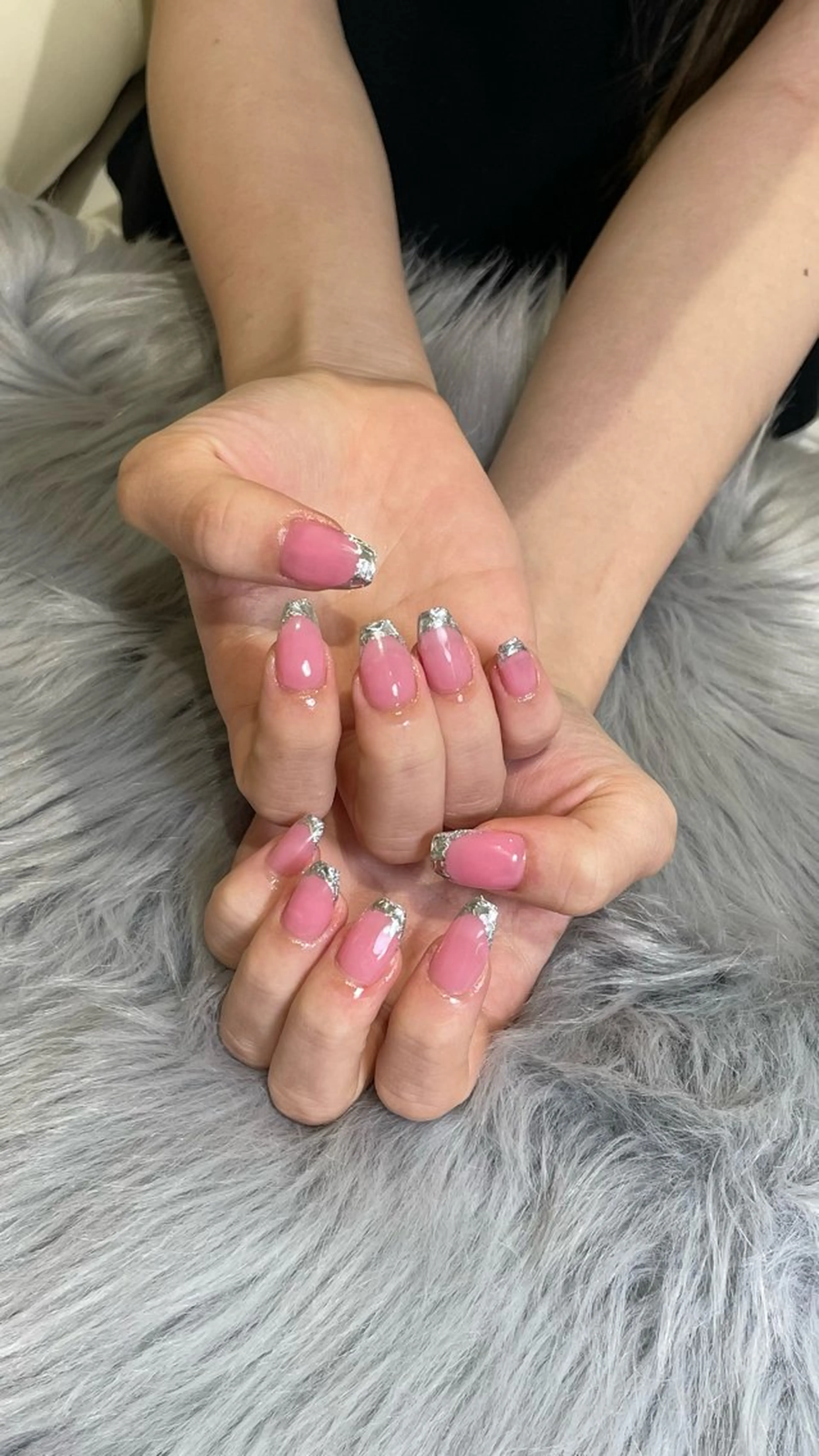 ネイル ラメ(グリッター) RICO Nail パーツつけ放題🌈のネイルデザイン