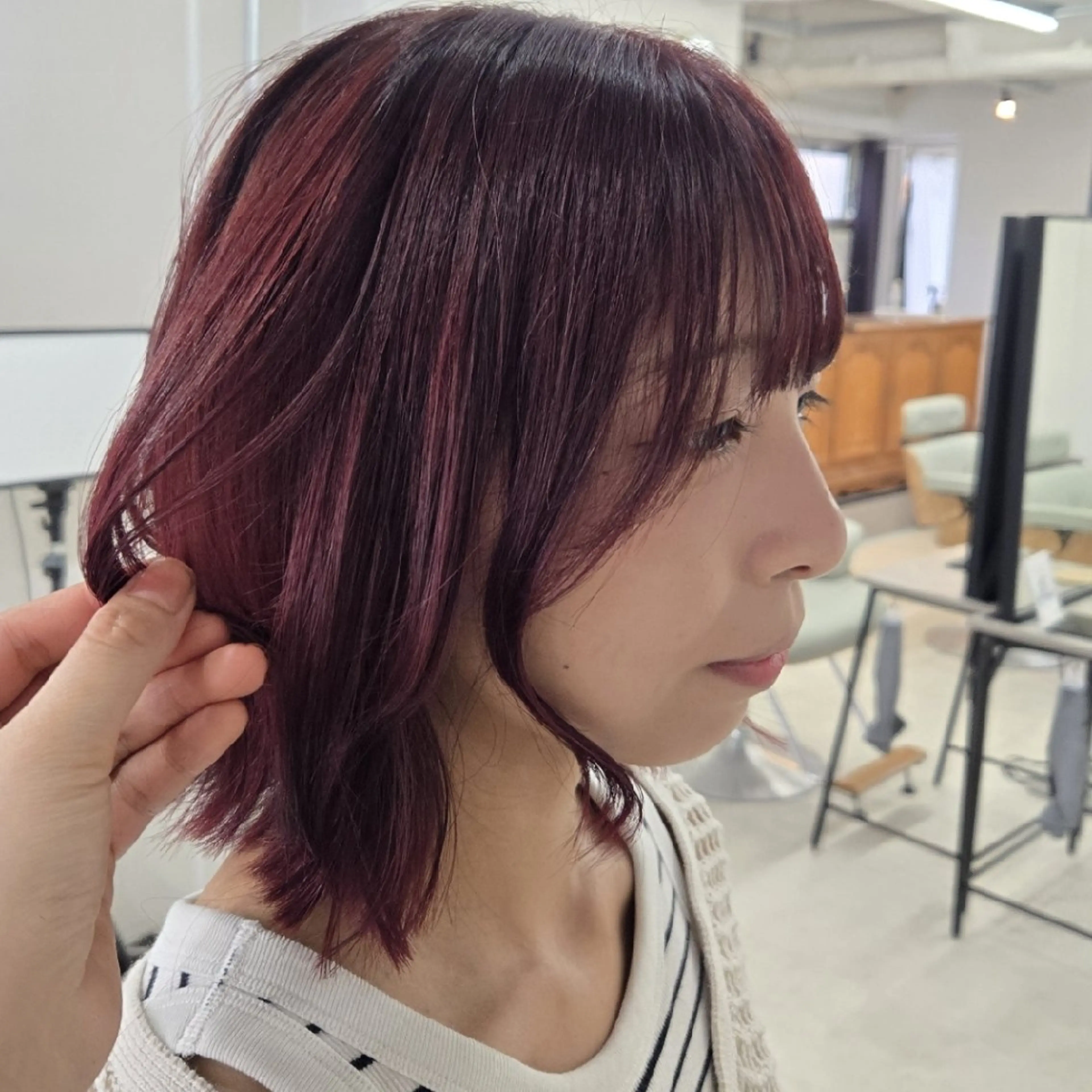 カラー ヘアカラー トリートメント ブリーチ特化┊︎ 複雑履歴◎mikuのヘアスタイル