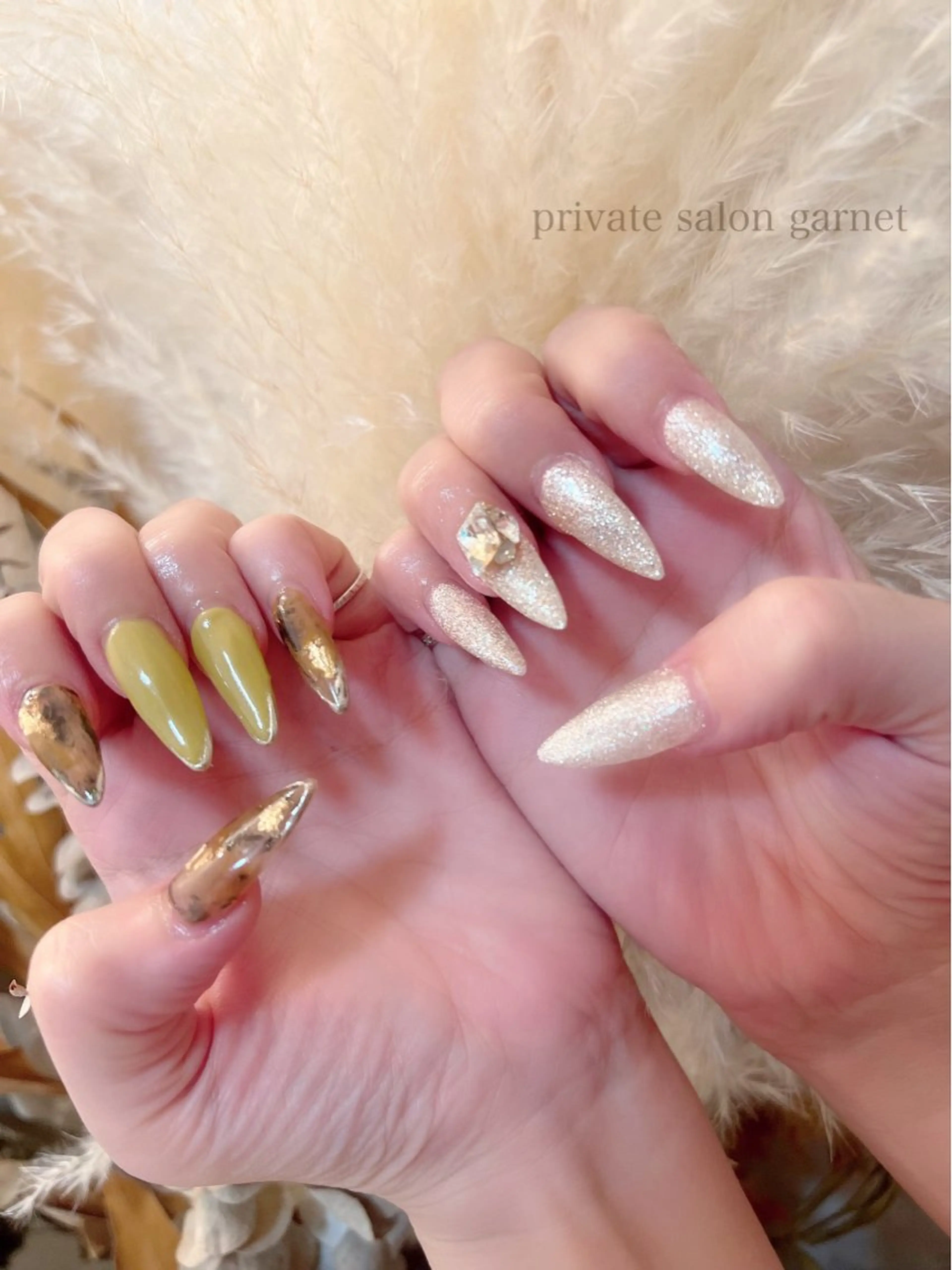 ネイル ハンドネイル Garnet nailのネイルデザイン