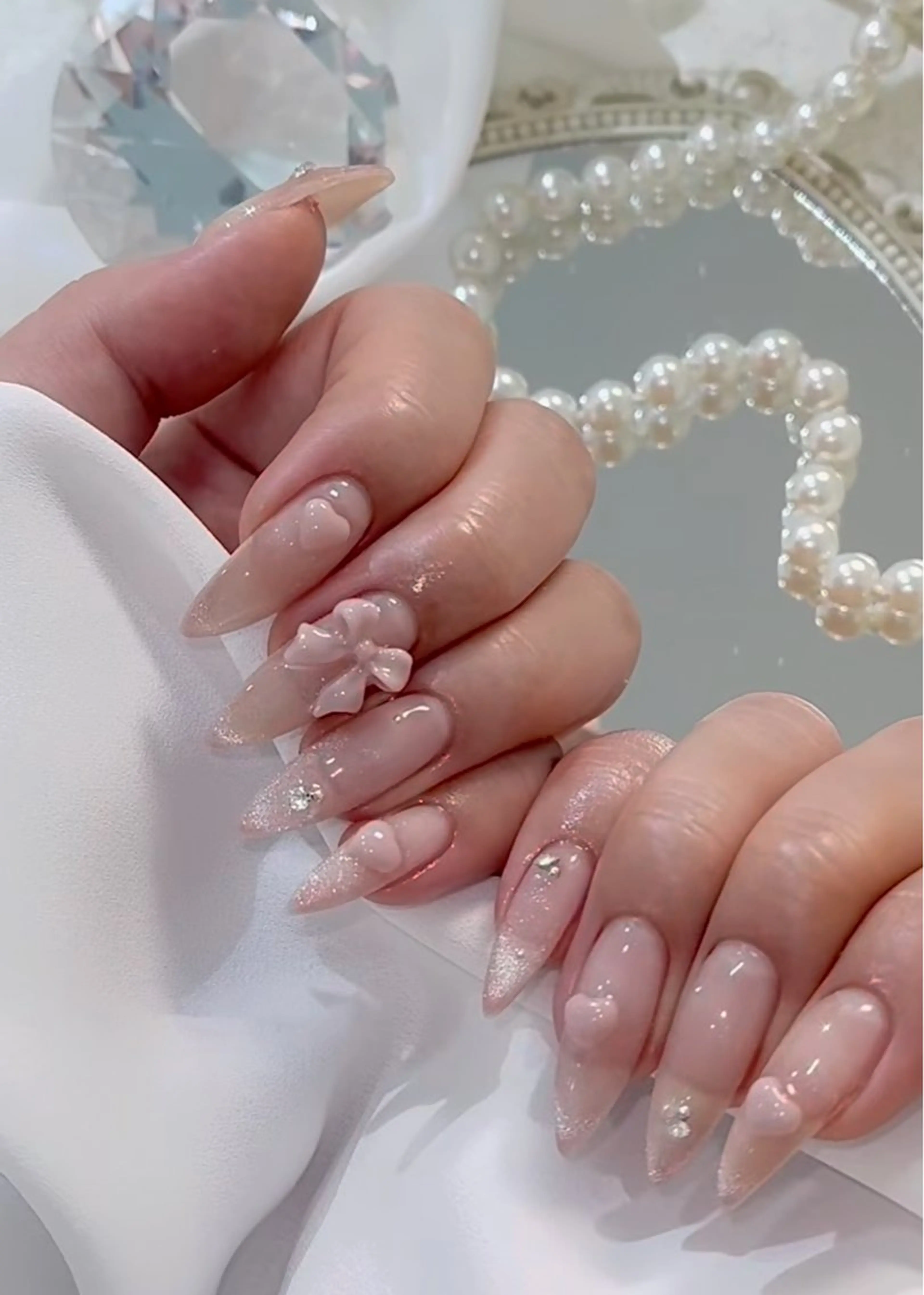 ネイル ハンドネイル Mew_Sanie所属・Sanie Salonのネイルデザイン