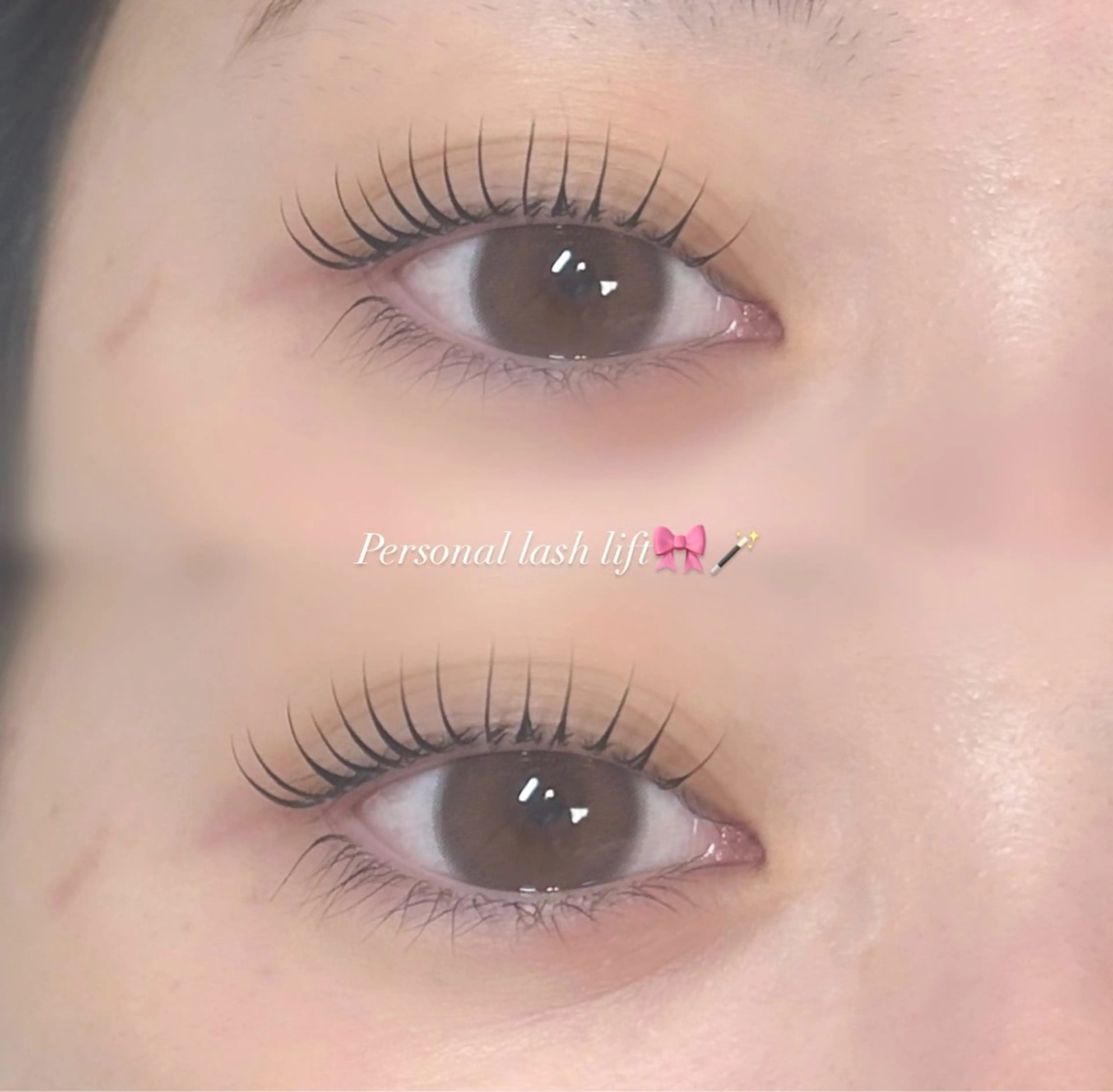 マツエク・マツパ 一重×まつ毛パーマ china ❤︎のマツエク・マツパデザイン