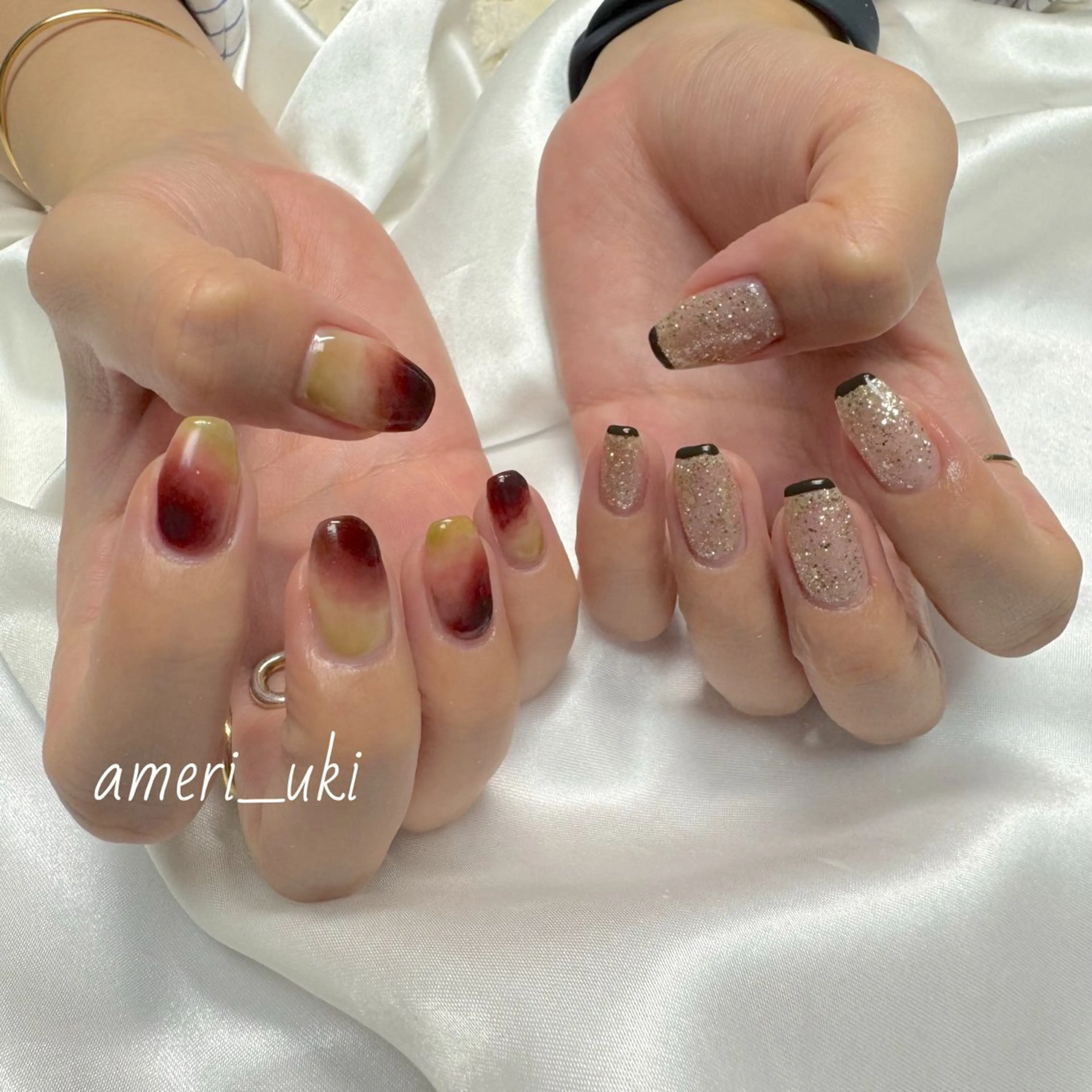 ネイル ハンドネイル Ameri nail /UKIのネイルデザイン