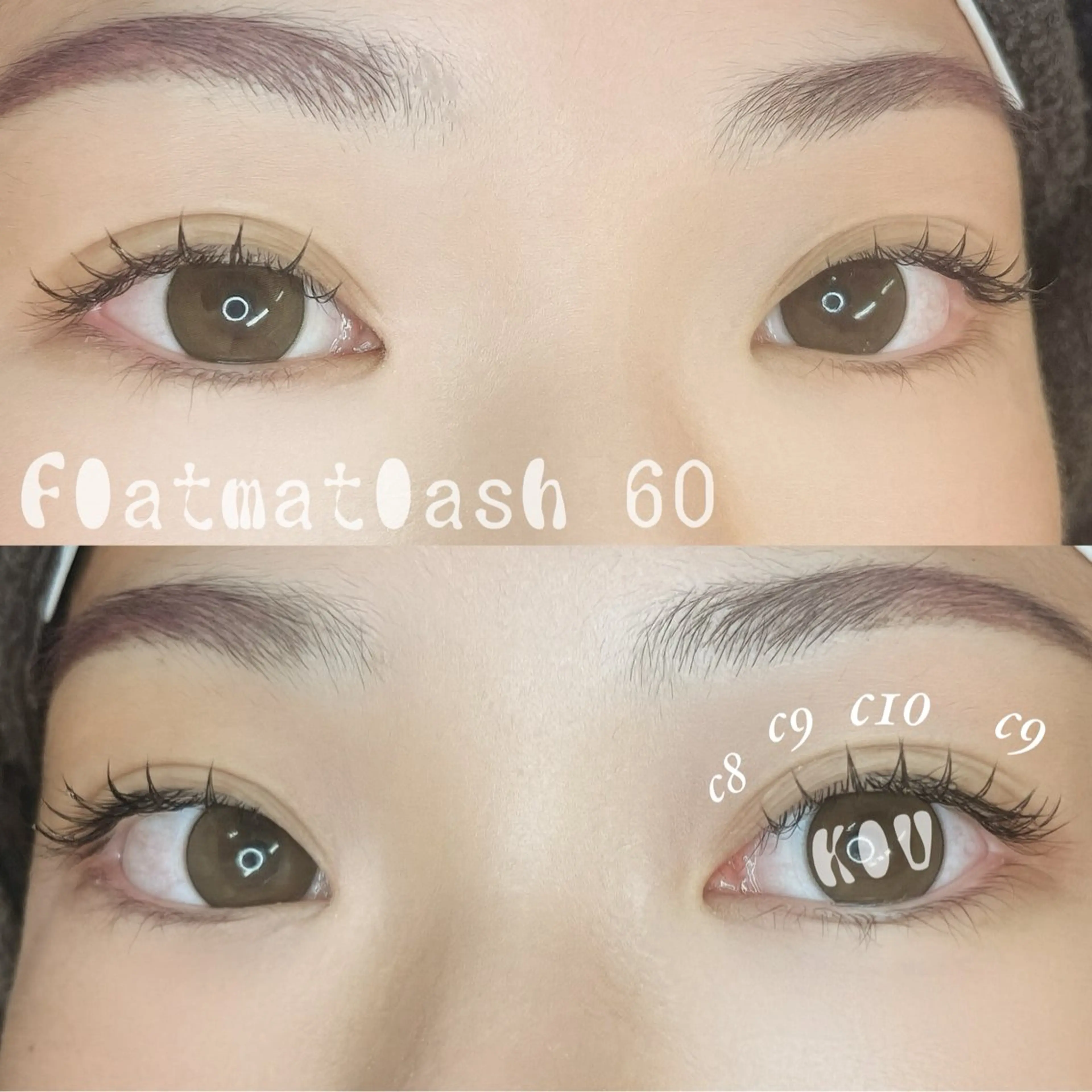 マツエク・マツパ KIUeyelash ✴︎koharuのマツエク・マツパデザイン