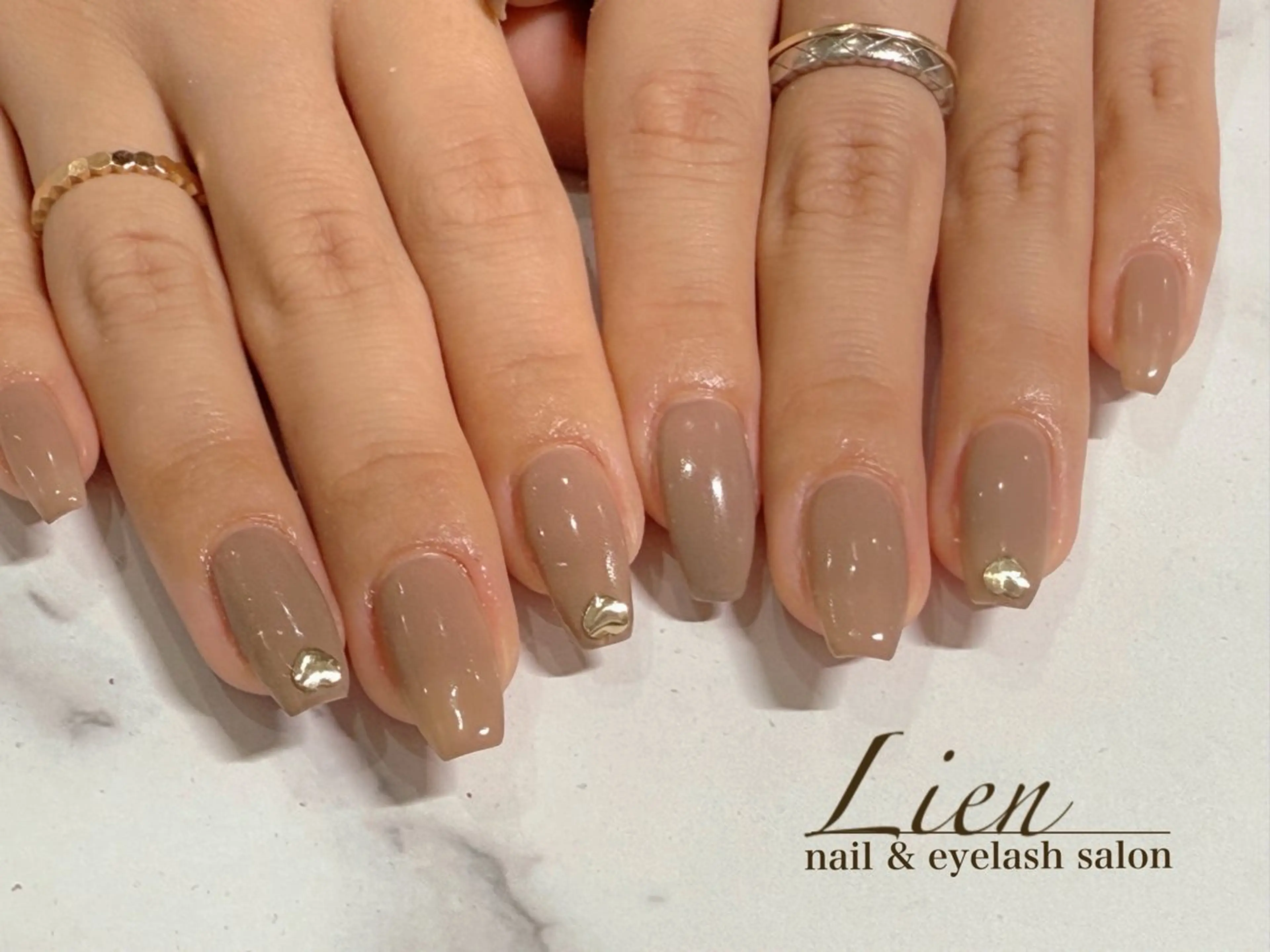 ネイル 長さ出し フットネイル フレンチネイル ジェルネイル ガラスフレンチ ハンドネイル Lien（リアン） 銀座駅6分のネイルデザイン