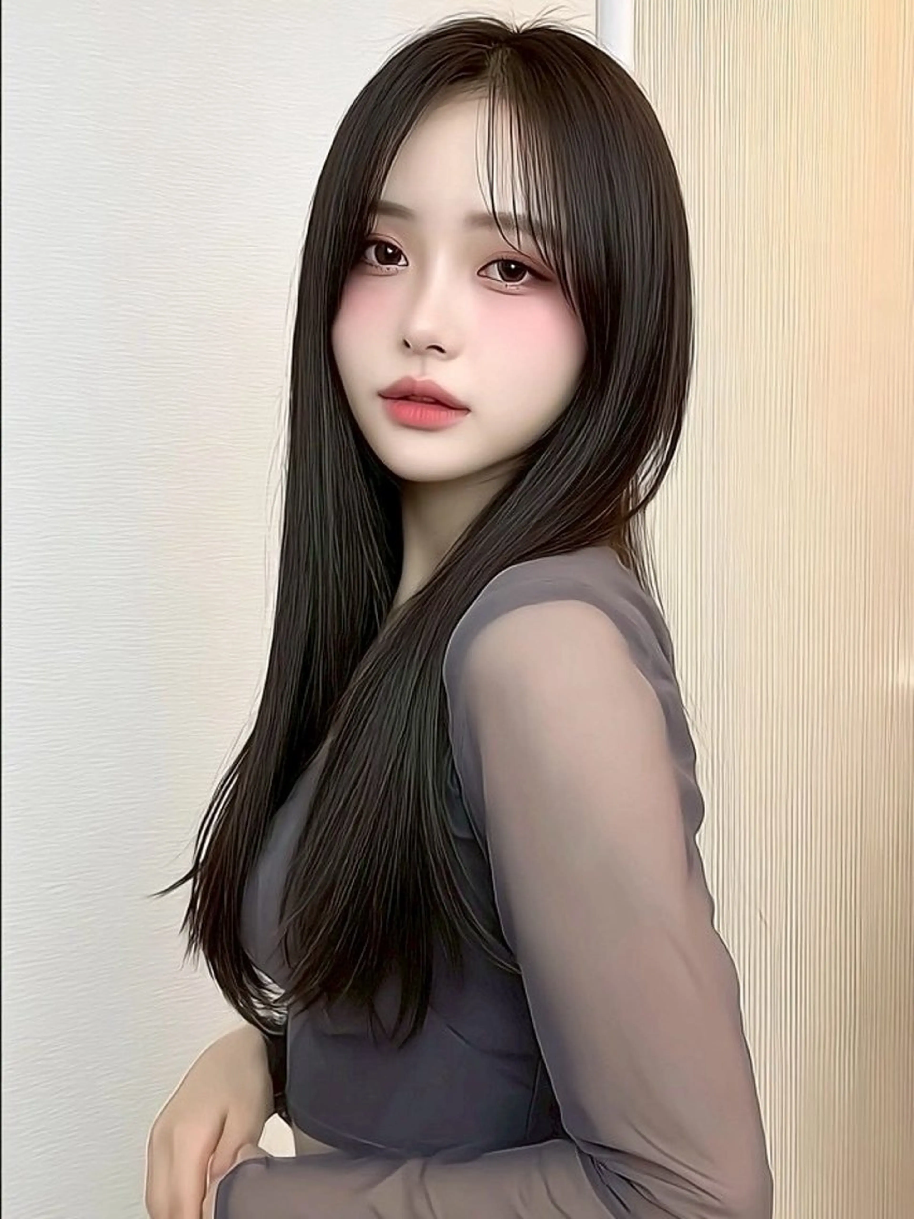 ロング ボブ 外国人風カラー 🎀透明感カラー/ yuka🎀のヘアスタイル