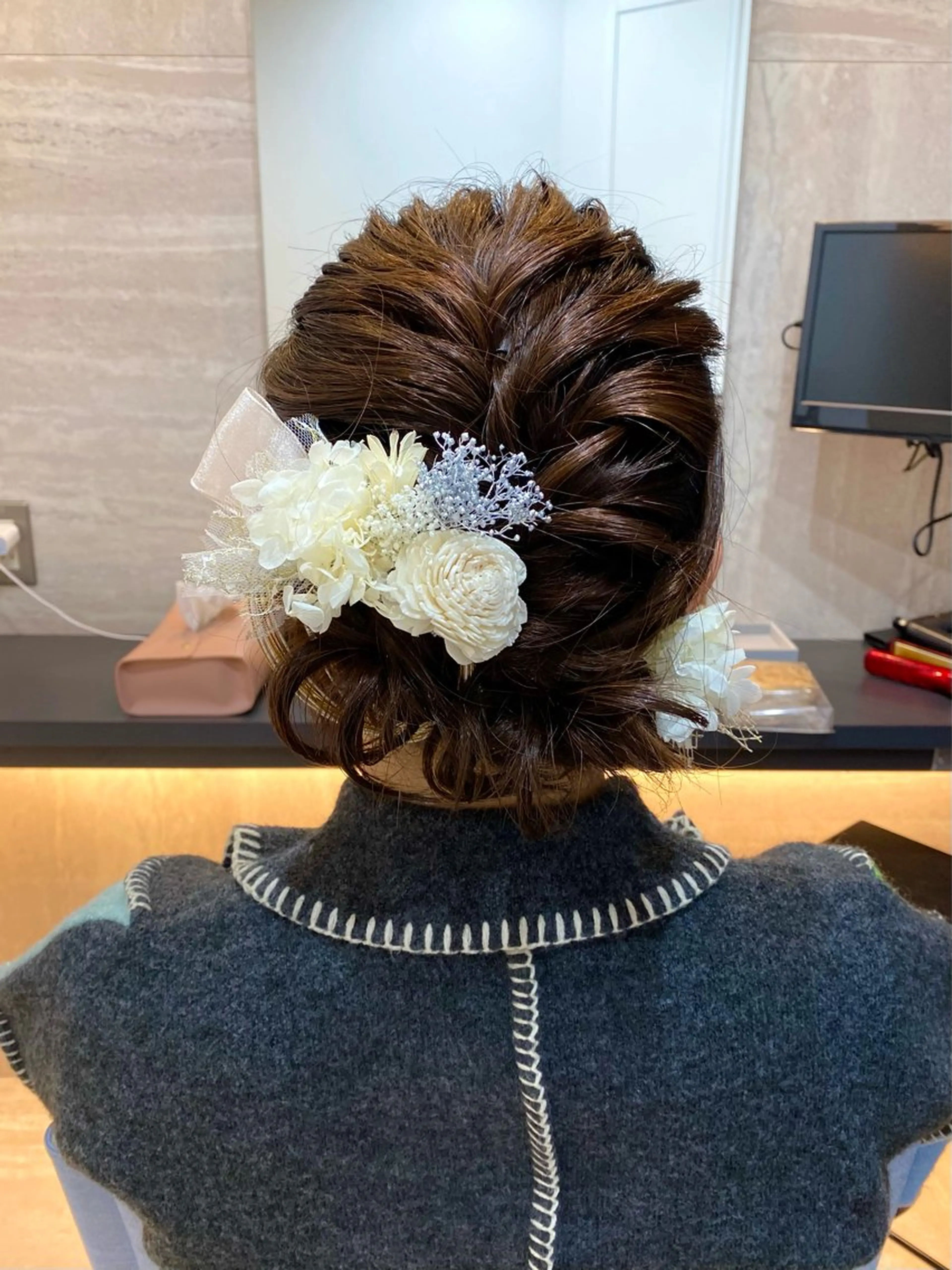 ヘアアレンジ ディアーズ さくらのヘアスタイル