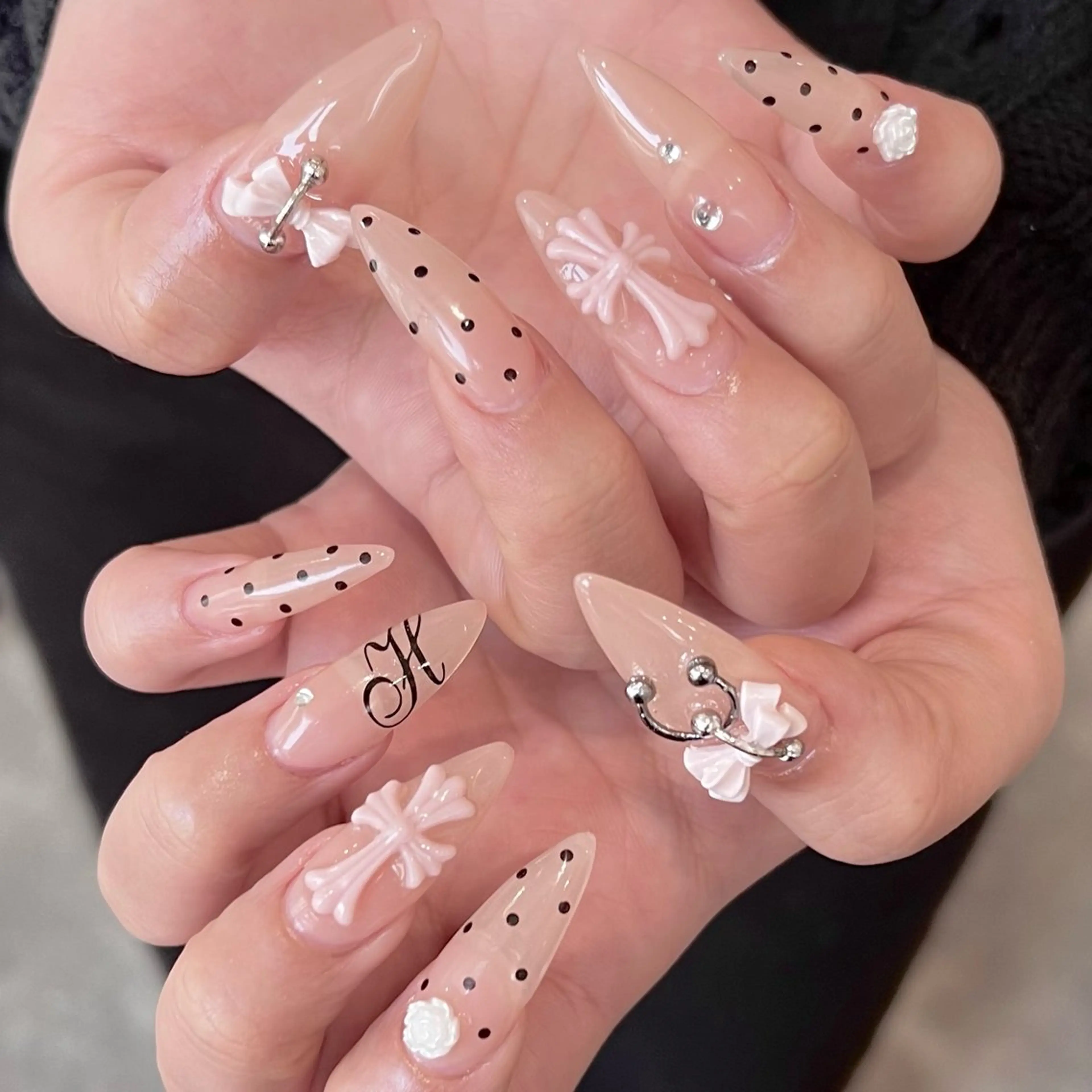 10本長さ出し+おまかせデザイン💐オフ込みの写真