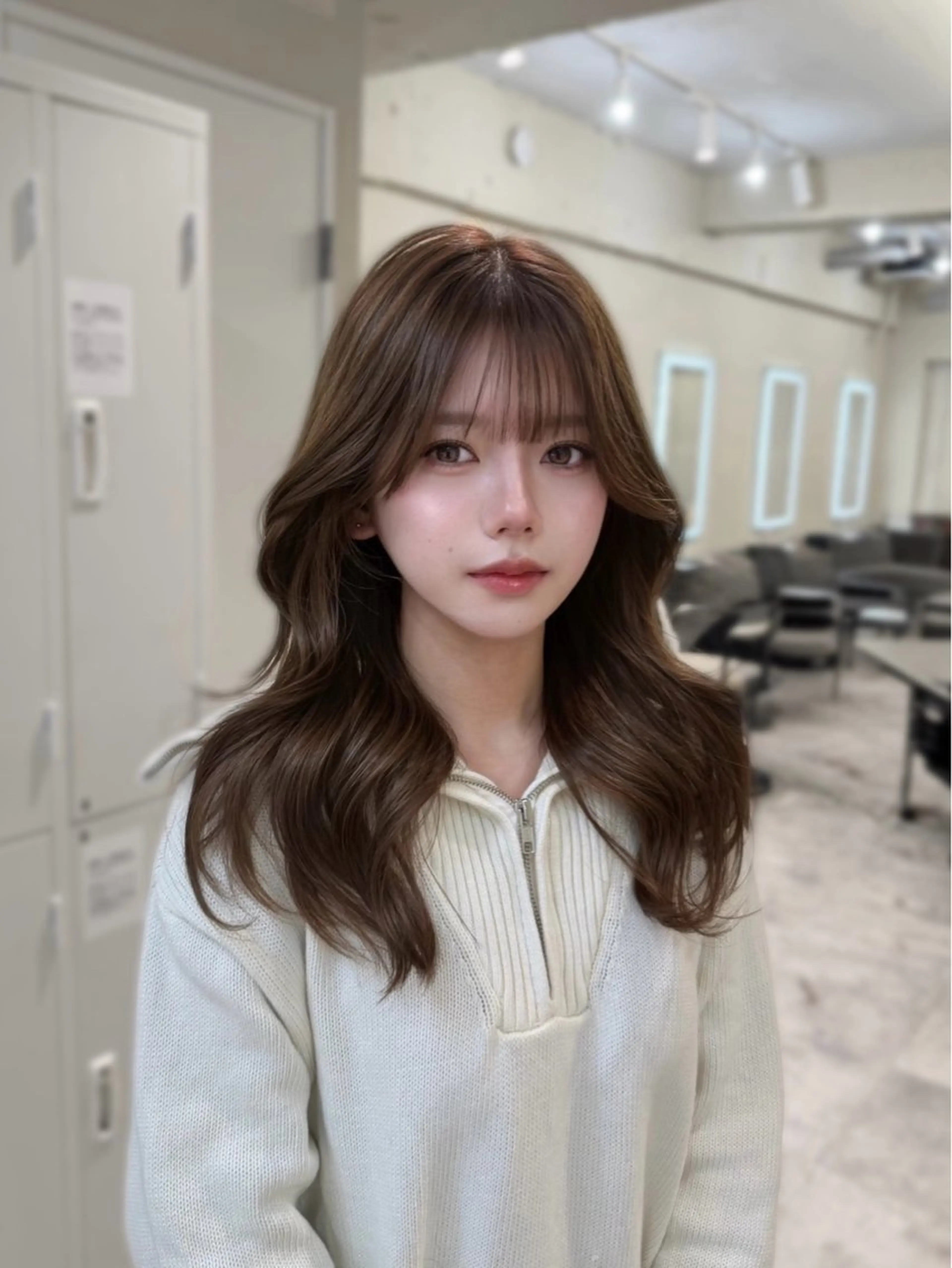 ロング シオン /カットモデル募集中のヘアスタイル