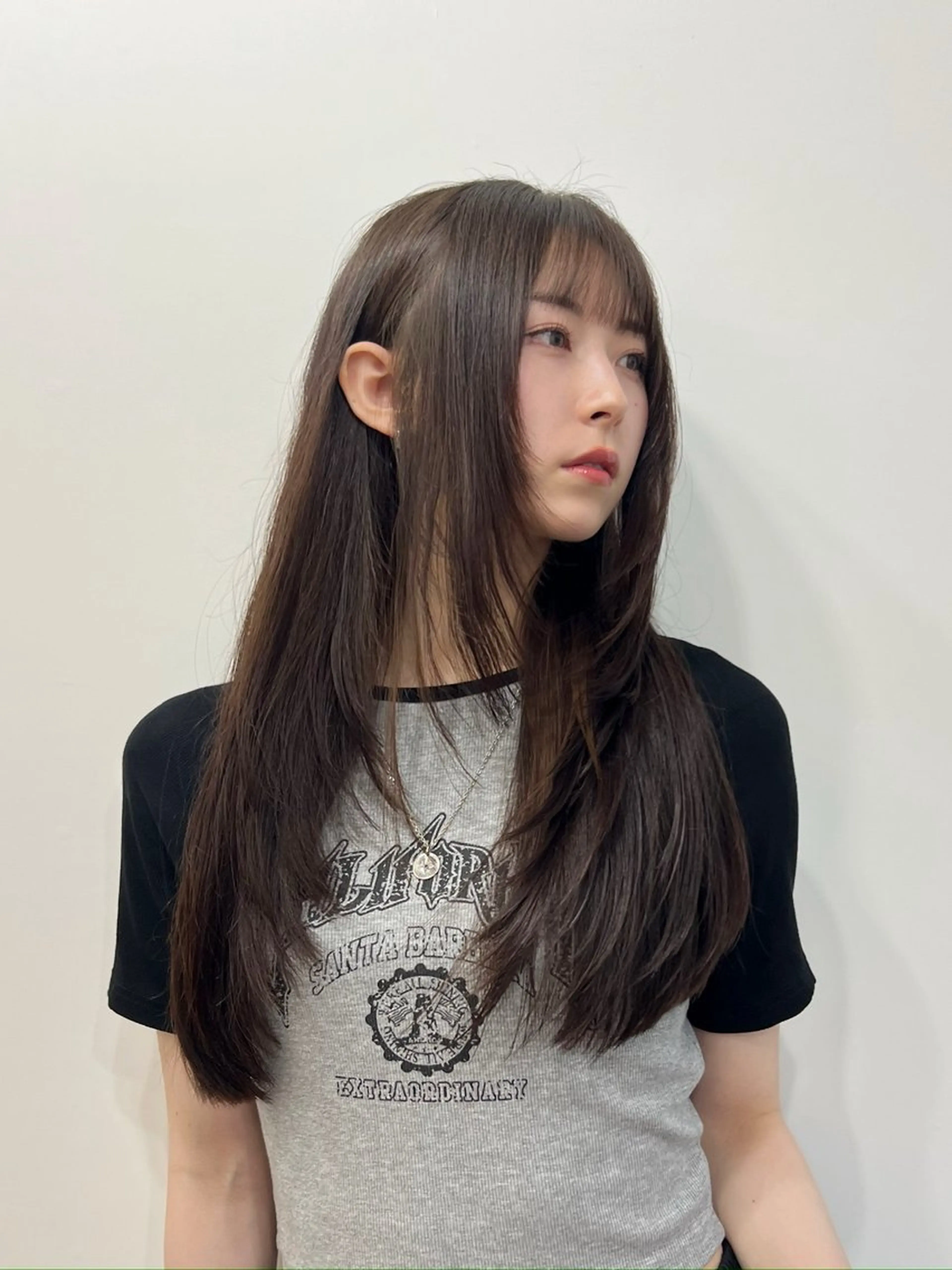 ロング カラー 髪質改善 レイヤーカット カット ヘアカラー トリートメント 渋谷レイヤーカット❌ 縮毛矯正専門/武田涼のヘアスタイル