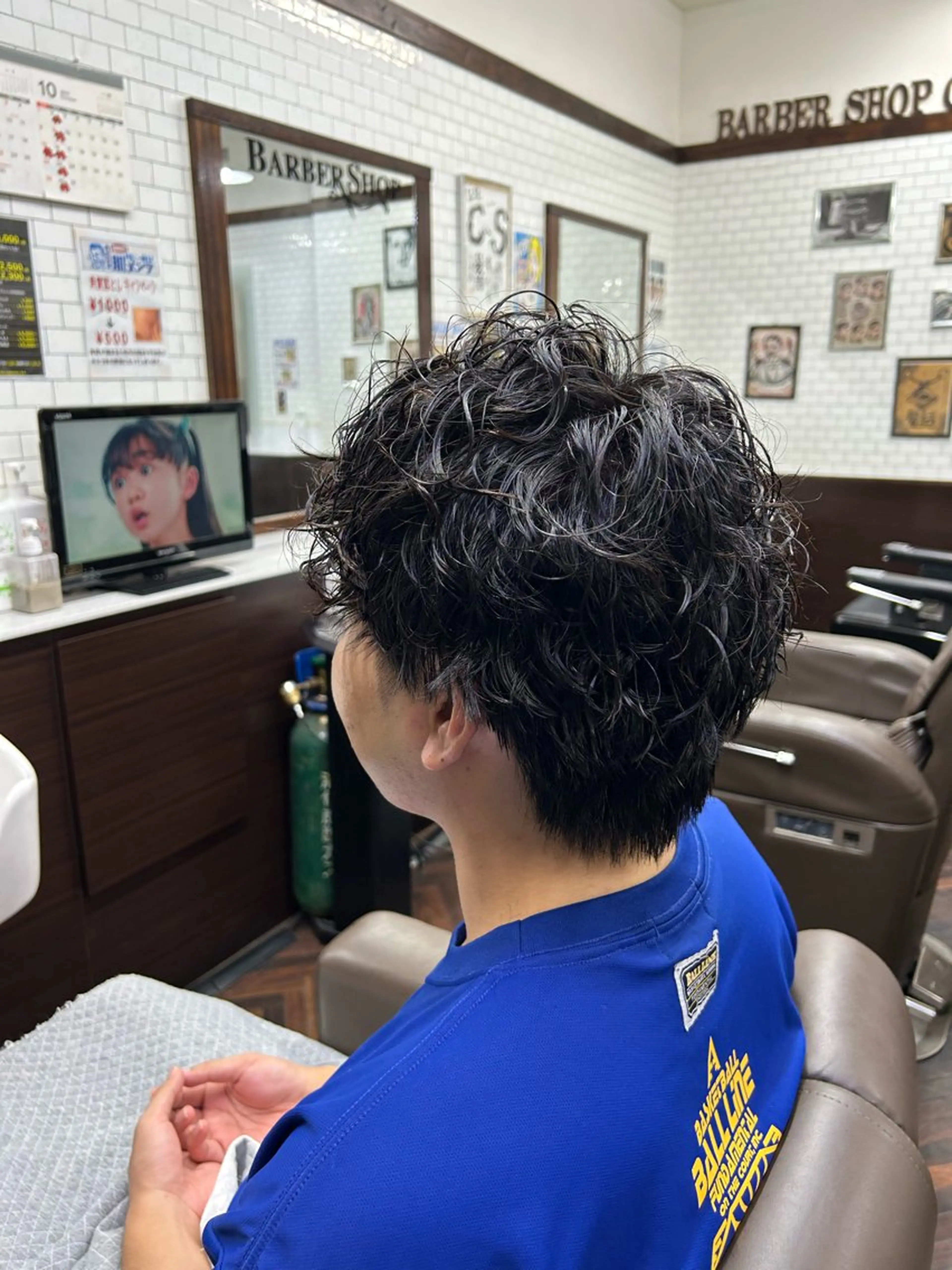 パーマ メンズ モデル募集中‼️ 安座間💈のヘアスタイル