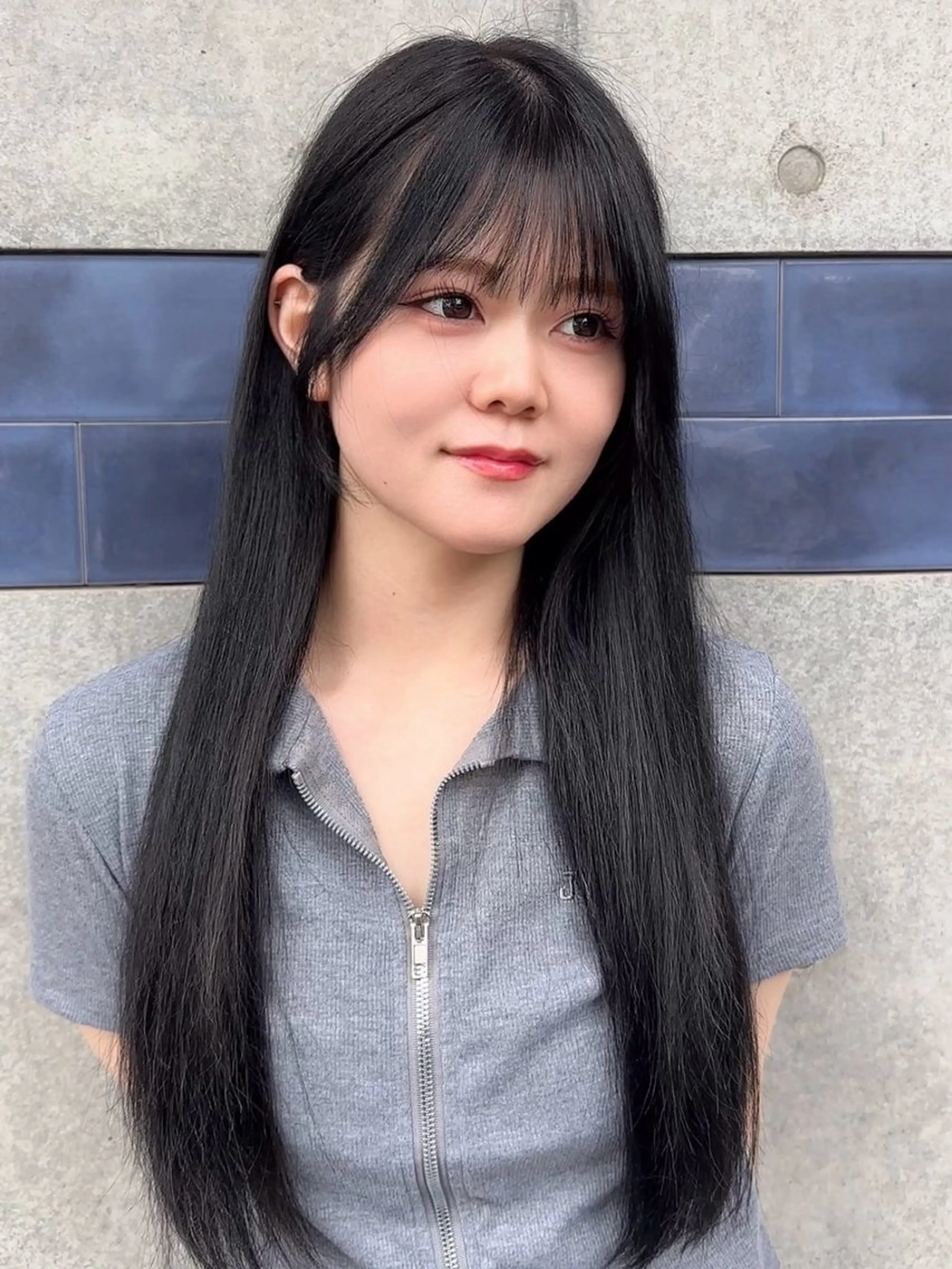 ロング カット ヘアカラー トリートメント Lond  Emi 艶髪モテヘアのヘアスタイル