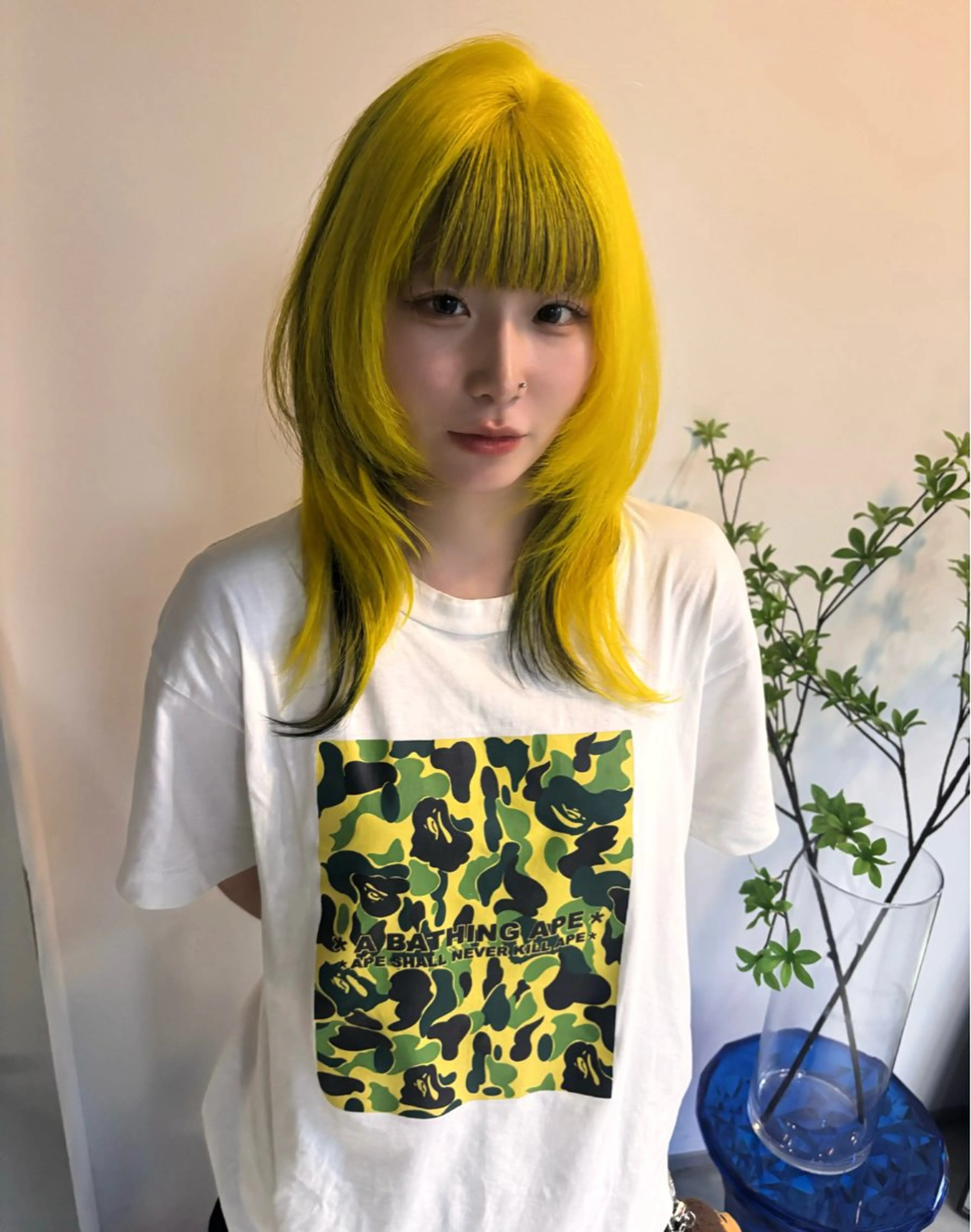 ロング カラー ヘアカラー 🧡梅田ハイトーン カラー🧡runaのヘアスタイル