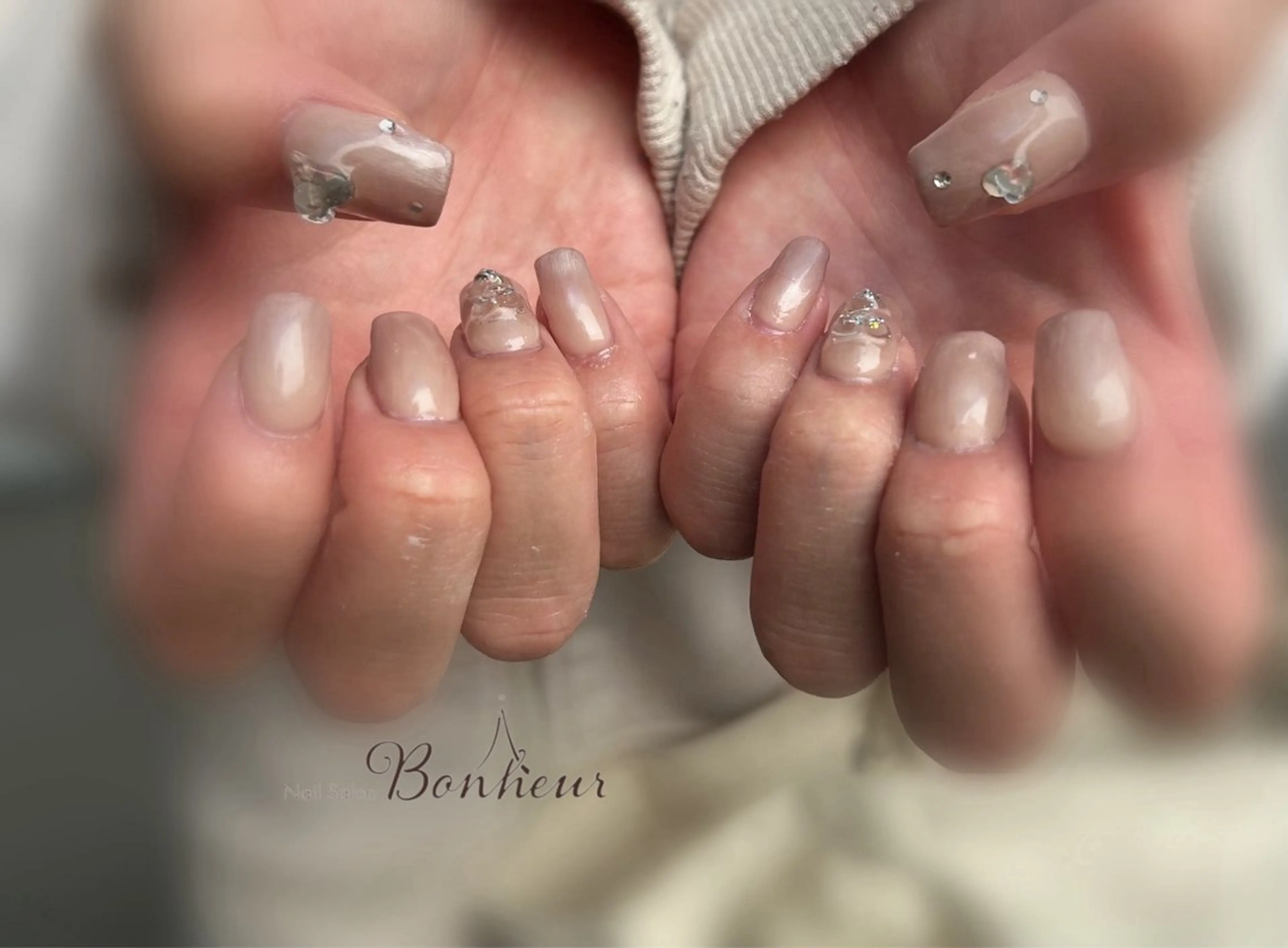 ネイル ハンドネイル Nail Salon Bonheurのネイルデザイン