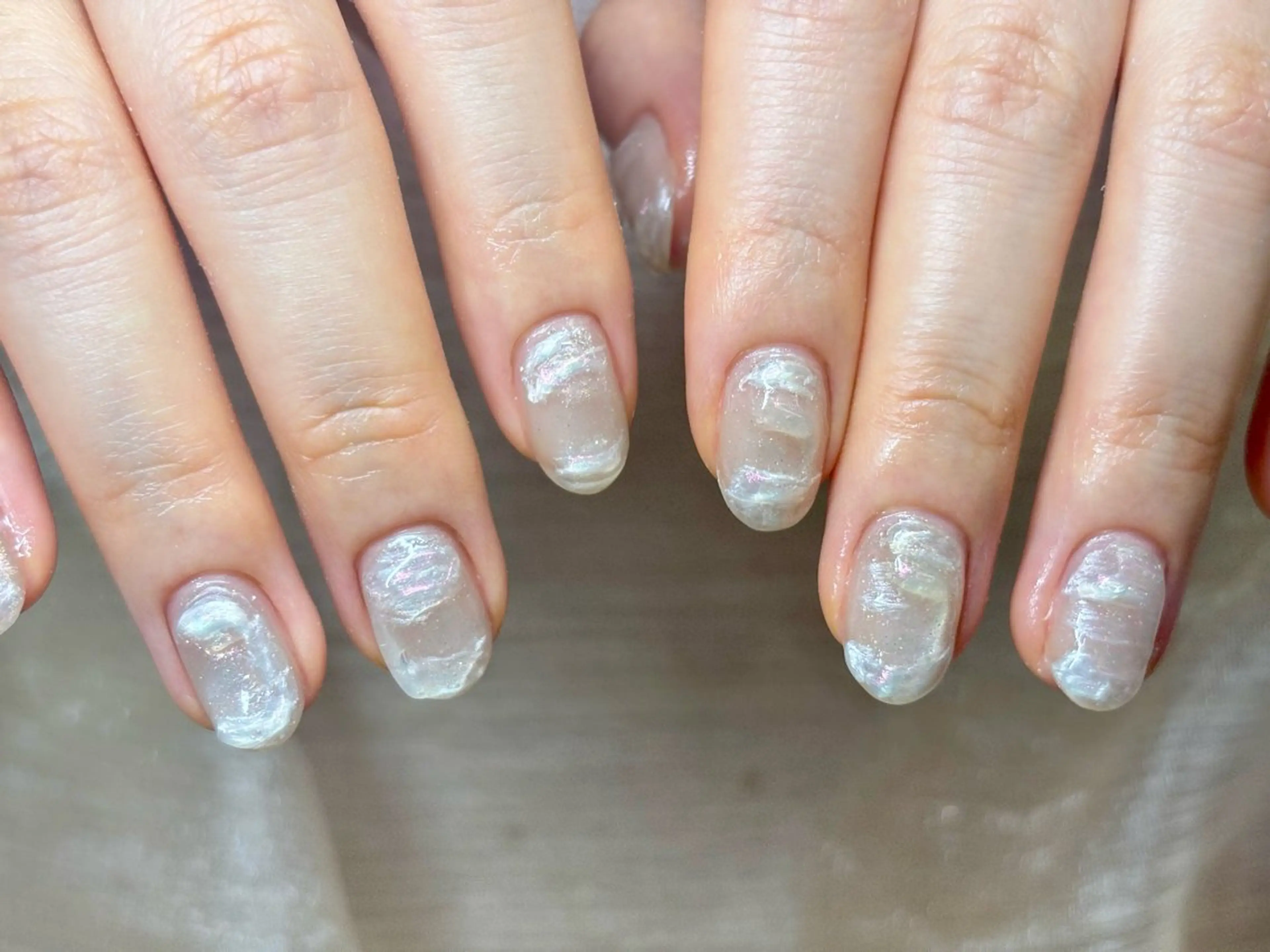 ネイル マグネットネイル ニュアンスネイル 春ネイル ハンドネイル ハンドケア ETE LUNA NAILのネイルデザイン