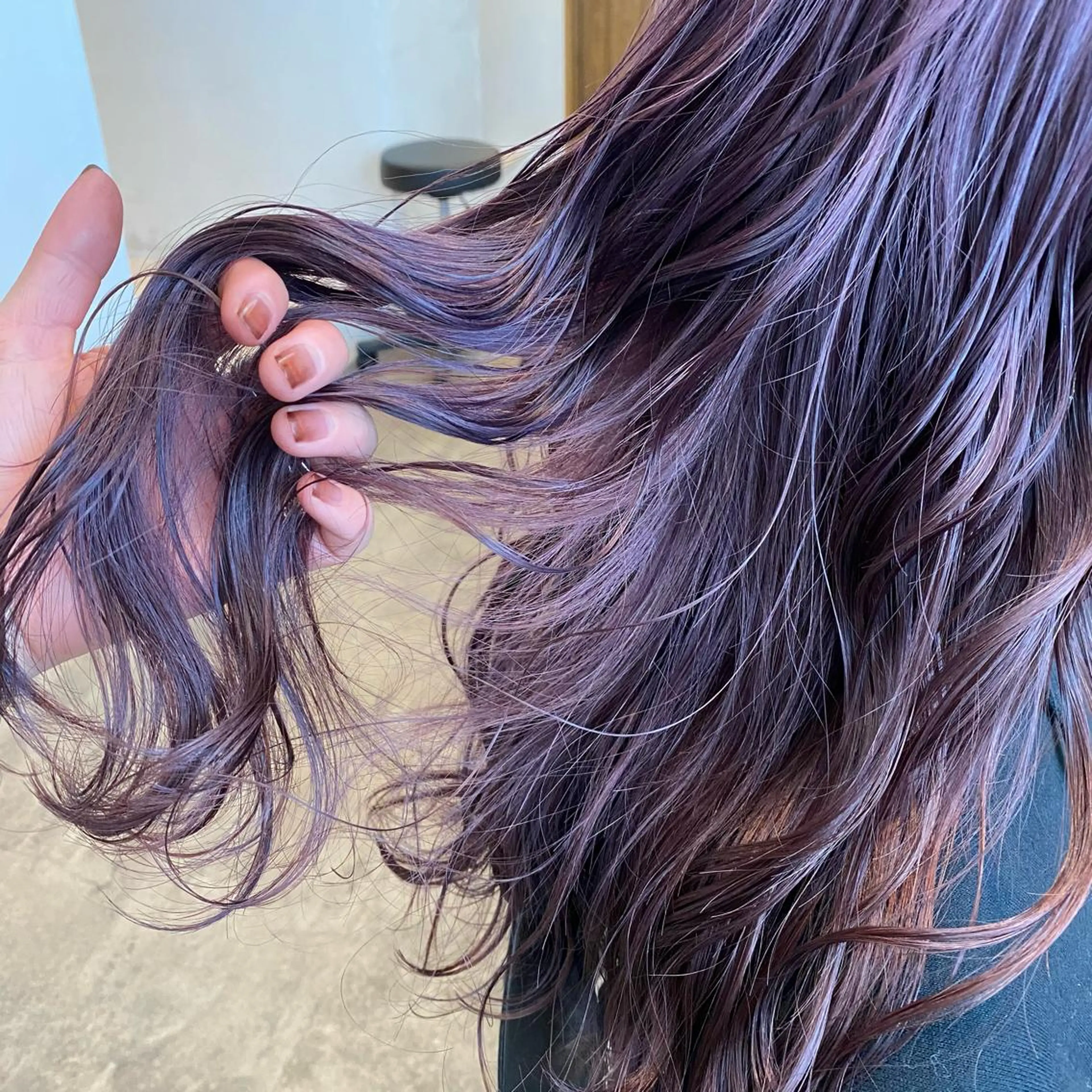 ミディアム 今井 悠菜のヘアスタイル