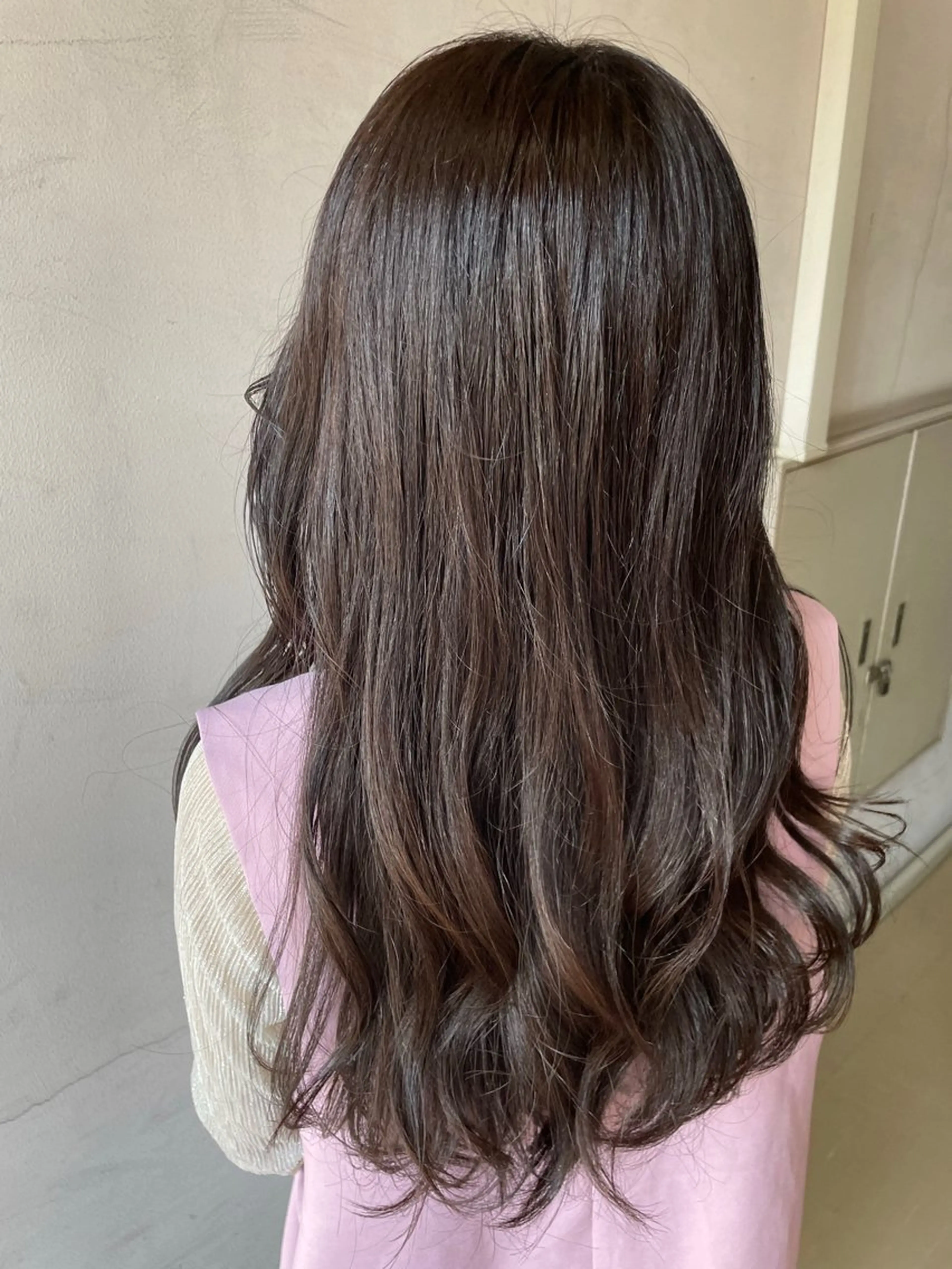 ロング カラー ボブ/レイヤー/透明 感カラー/Dai🌿のヘアスタイル