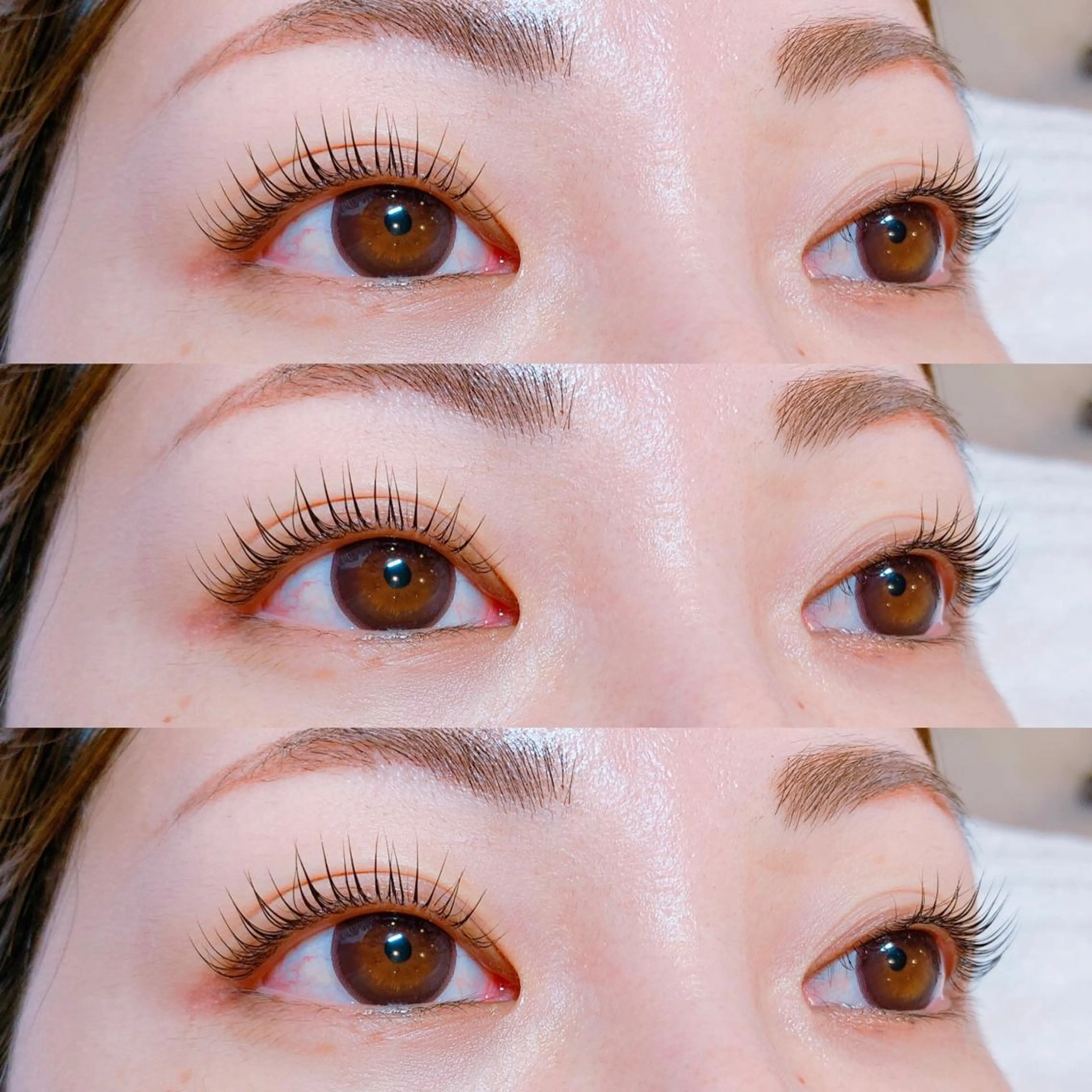 マツエク・マツパ パリジェンヌラッシュリフト Belle rinaのマツエク・マツパデザイン