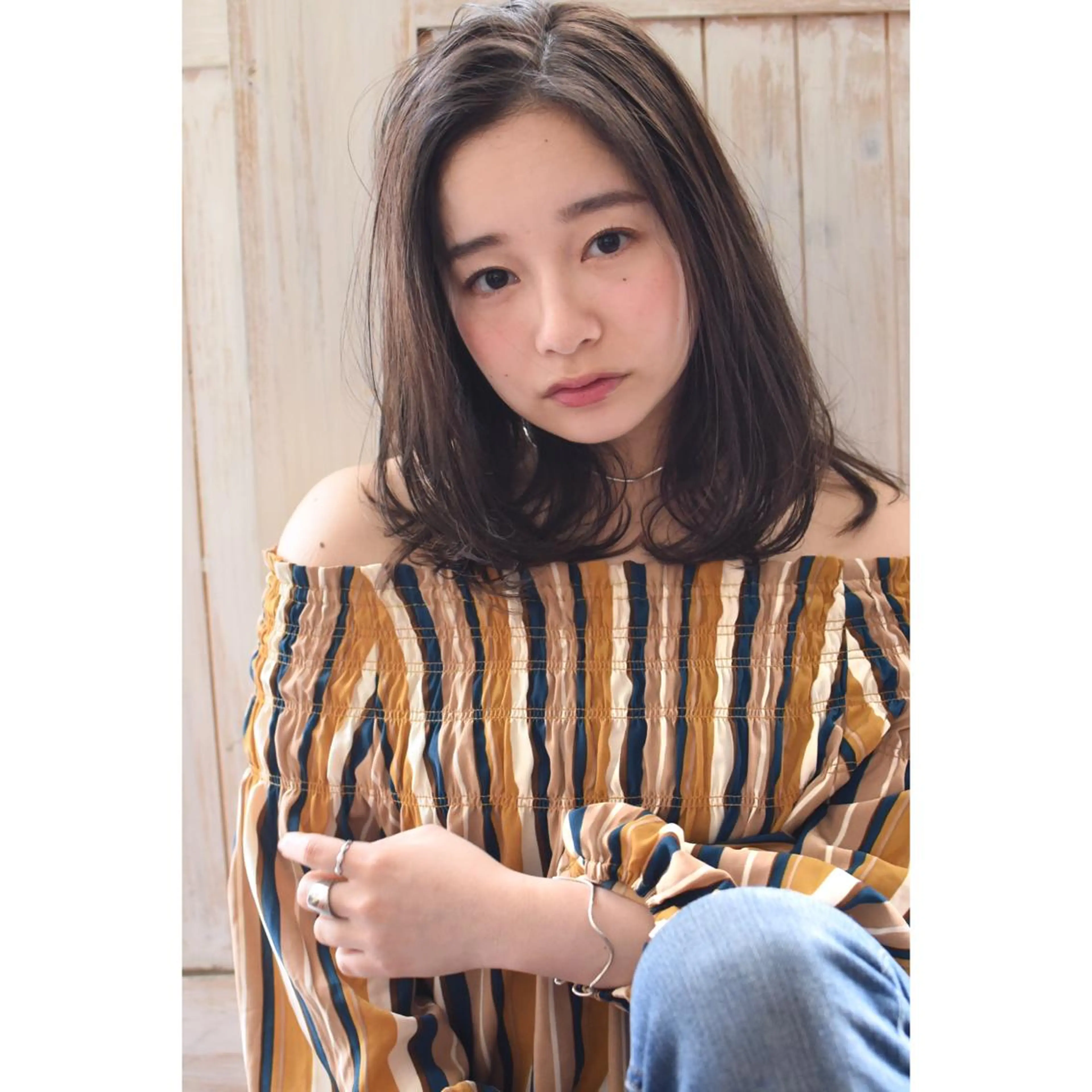 セミロング カラー パーマ メンズ カット ヘアカラー トリートメント 高評価/パーマ平塚 章悟【tetsu】のヘアスタイル