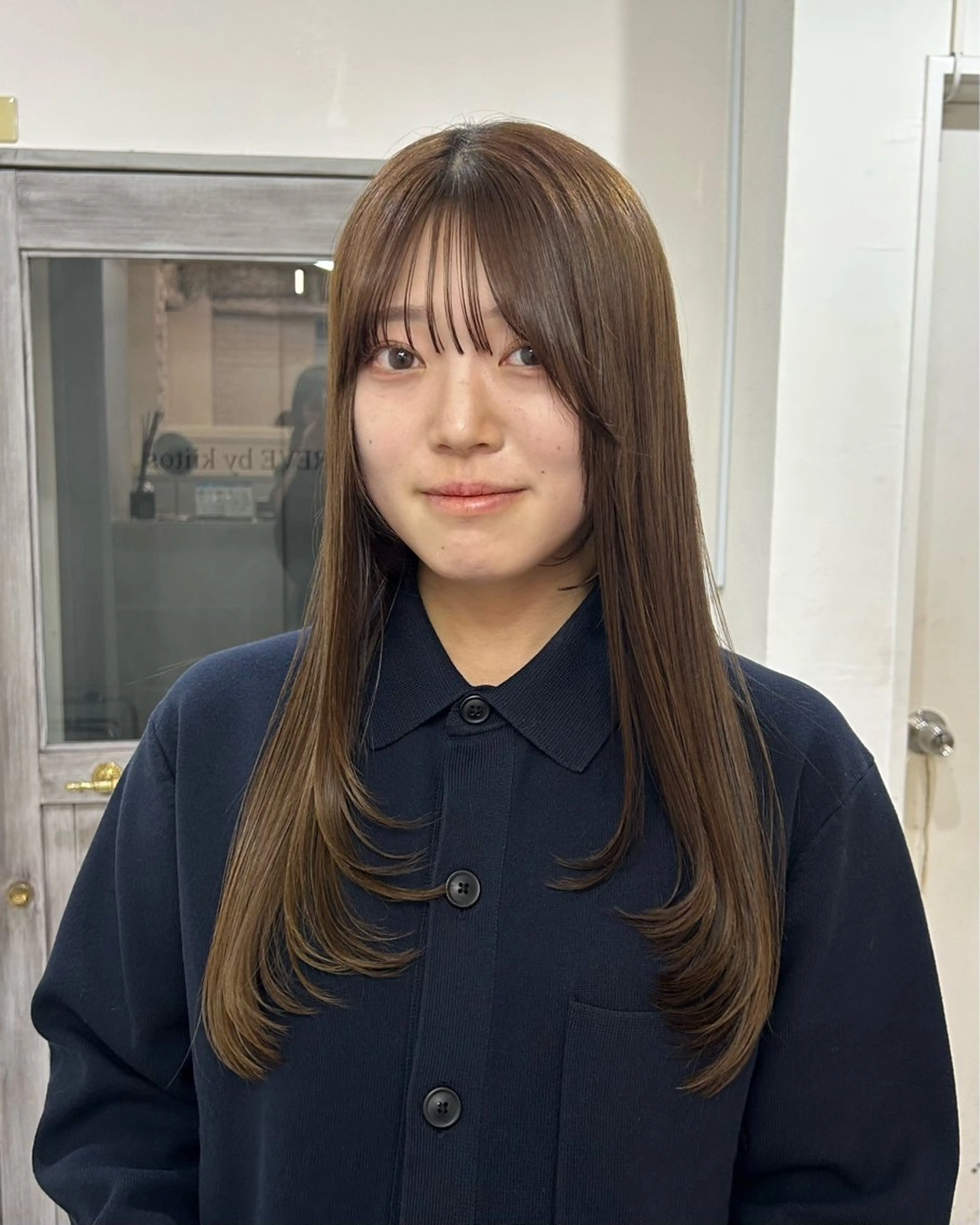 ロング レイヤーカット 寺川留以 /カットモデル募集中のヘアスタイル