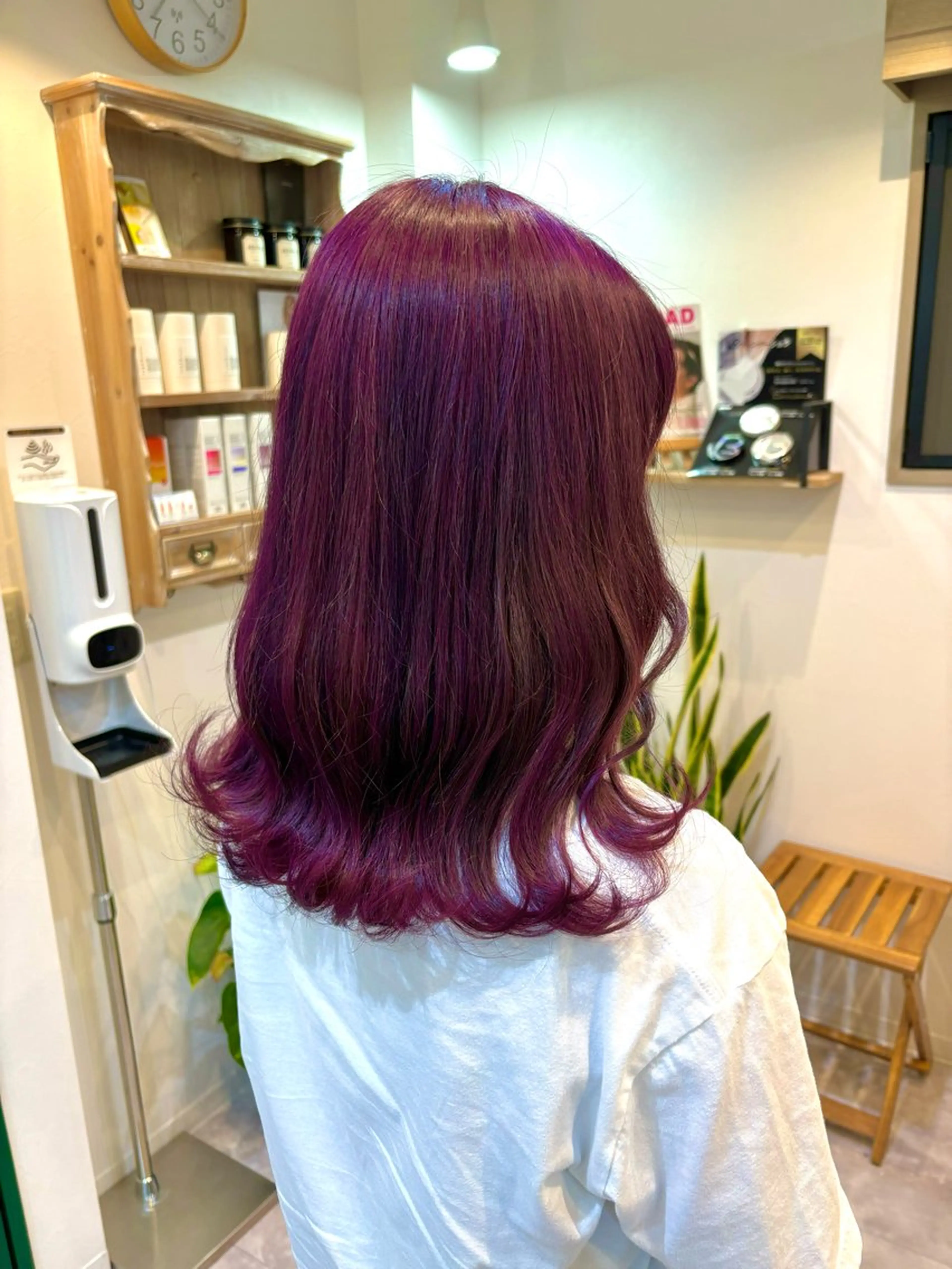 セミロング カラー ヘアカラー トリートメント 【enil代表】 杉林和哉のヘアスタイル