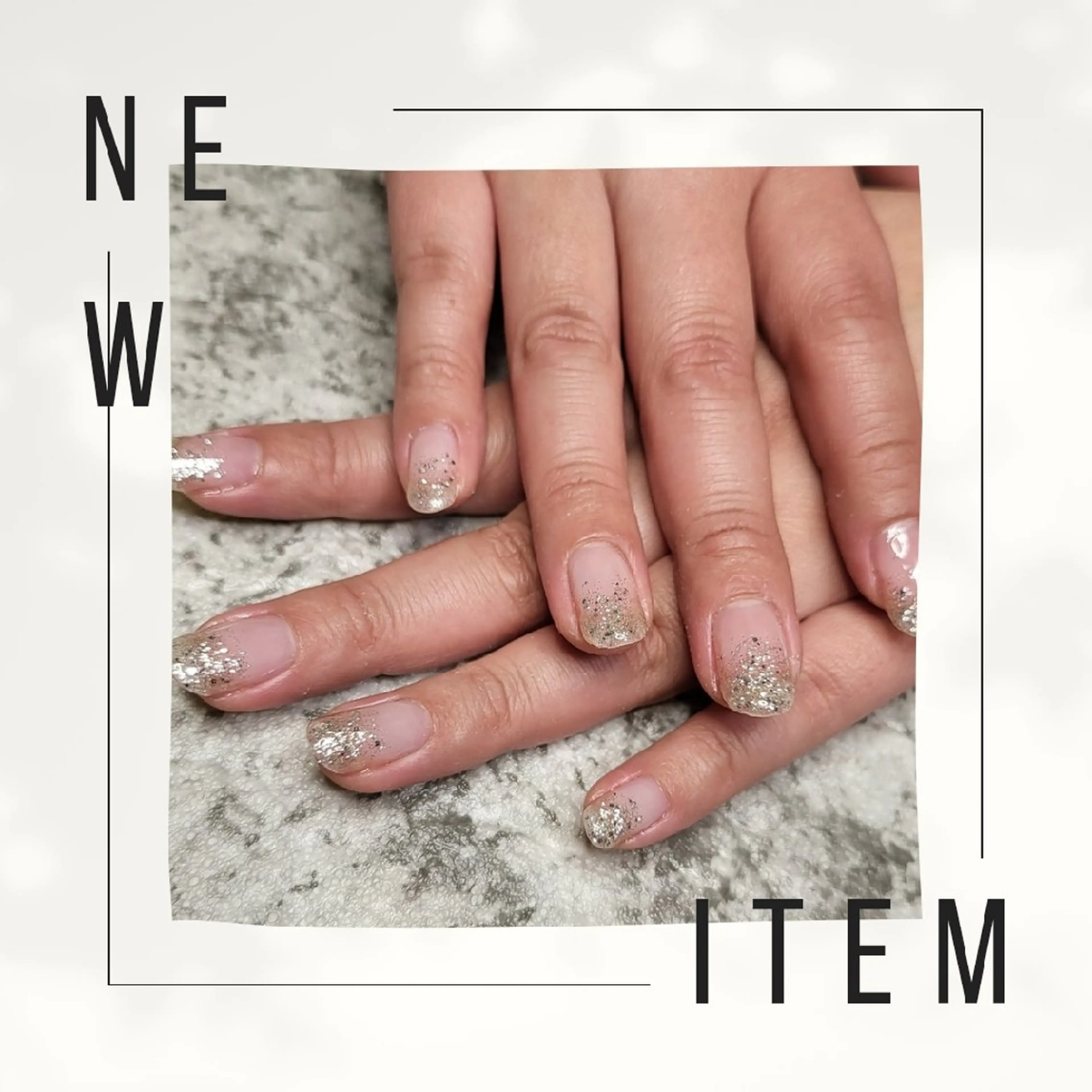 ネイル グラデーション ラメ(グリッター) ラメグラデーション ハンドネイル 矢野 美希のネイルデザイン