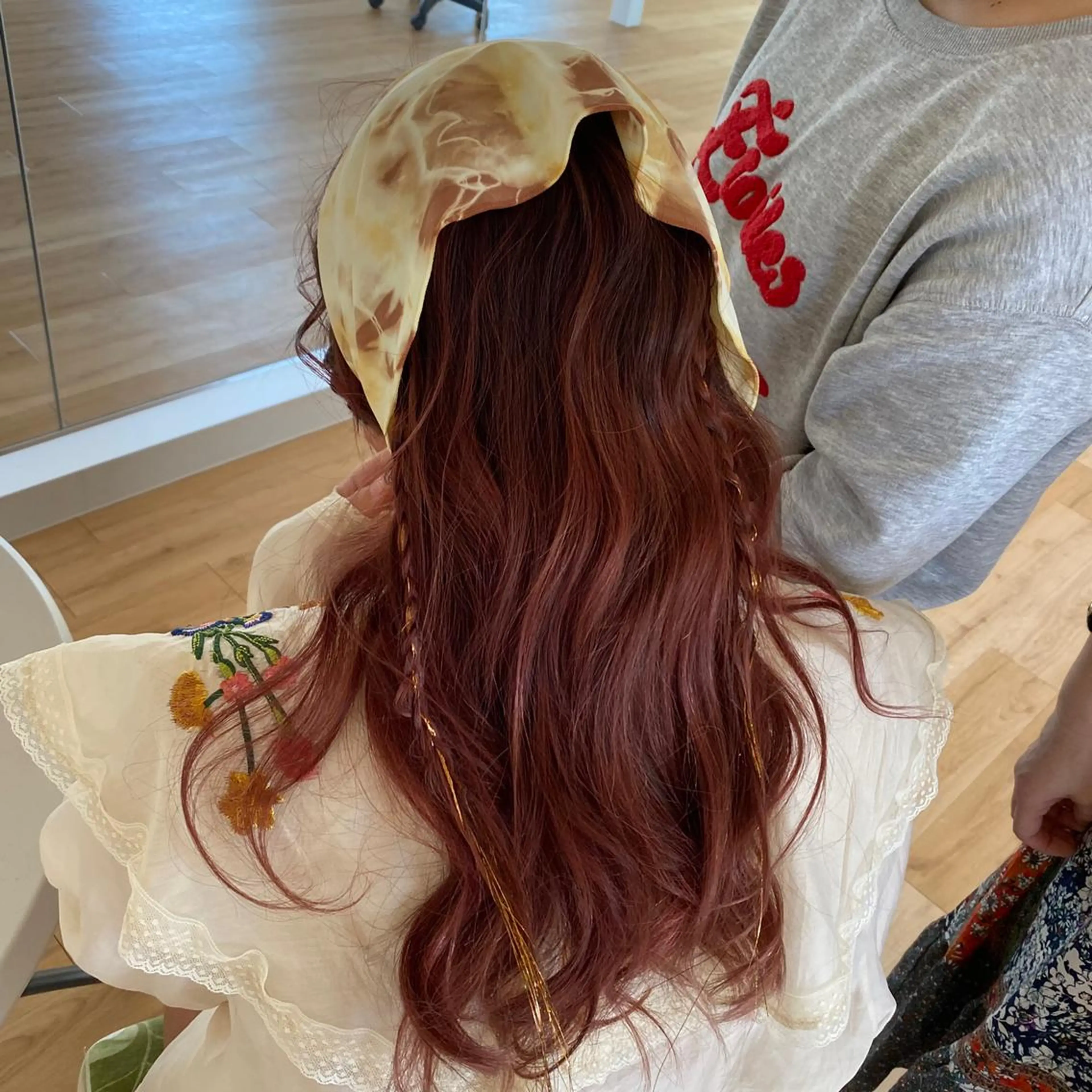 ロング ヘアアレンジ HIROKO / 透明感暖色カラー🎀のヘアスタイル