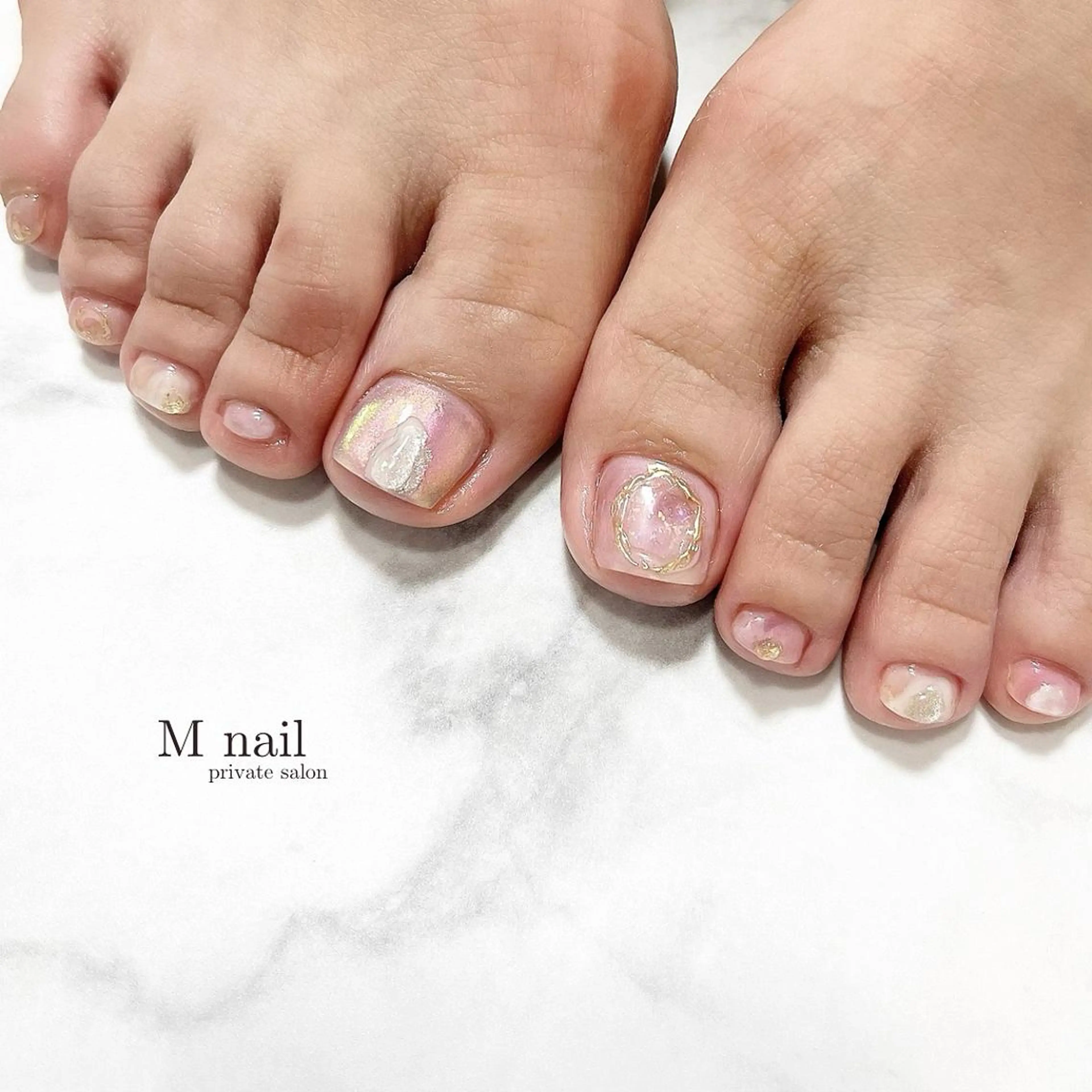 ネイル フットネイル M nailのネイルデザイン