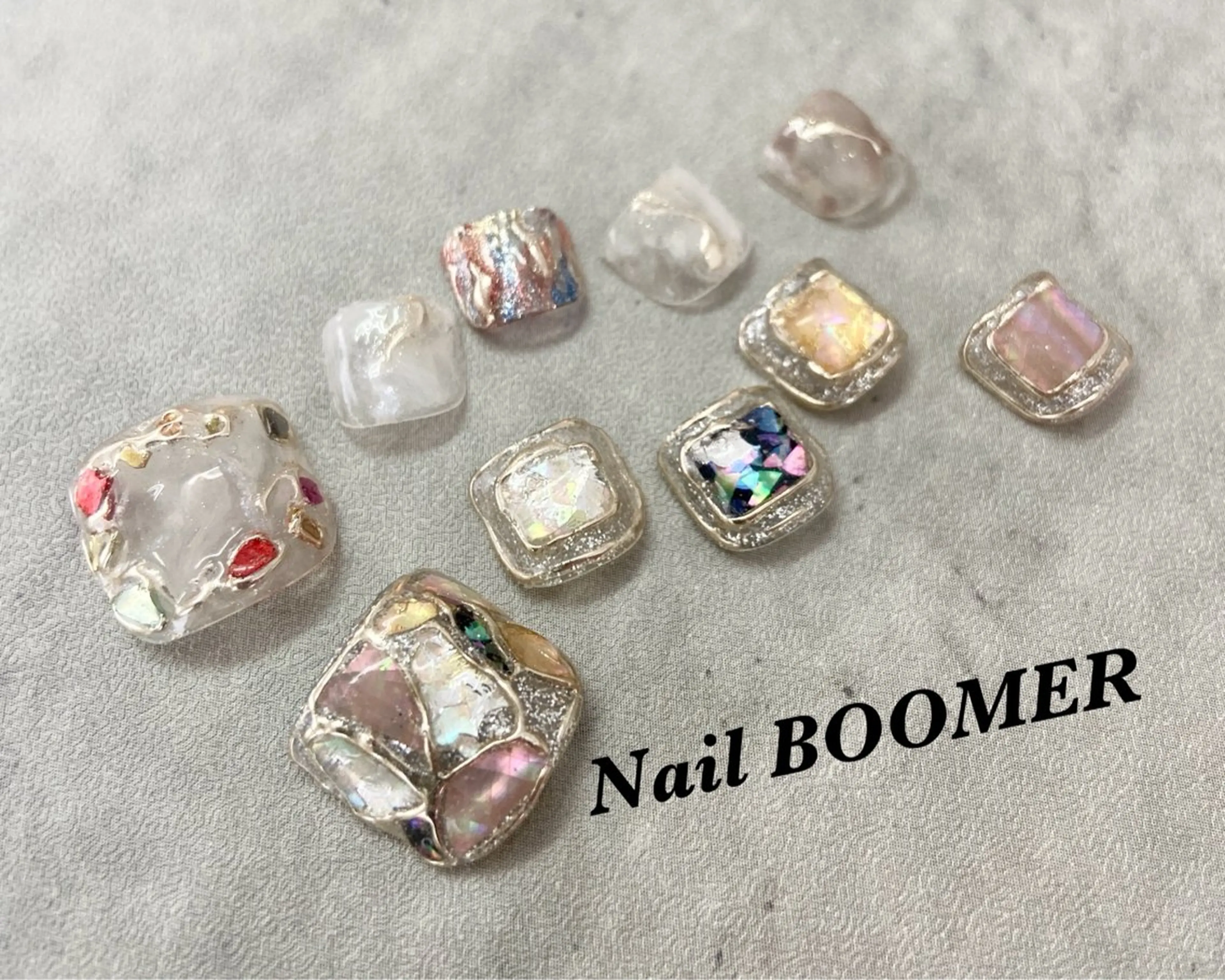 ネイル フットネイル ネイル ブーマーのネイルデザイン