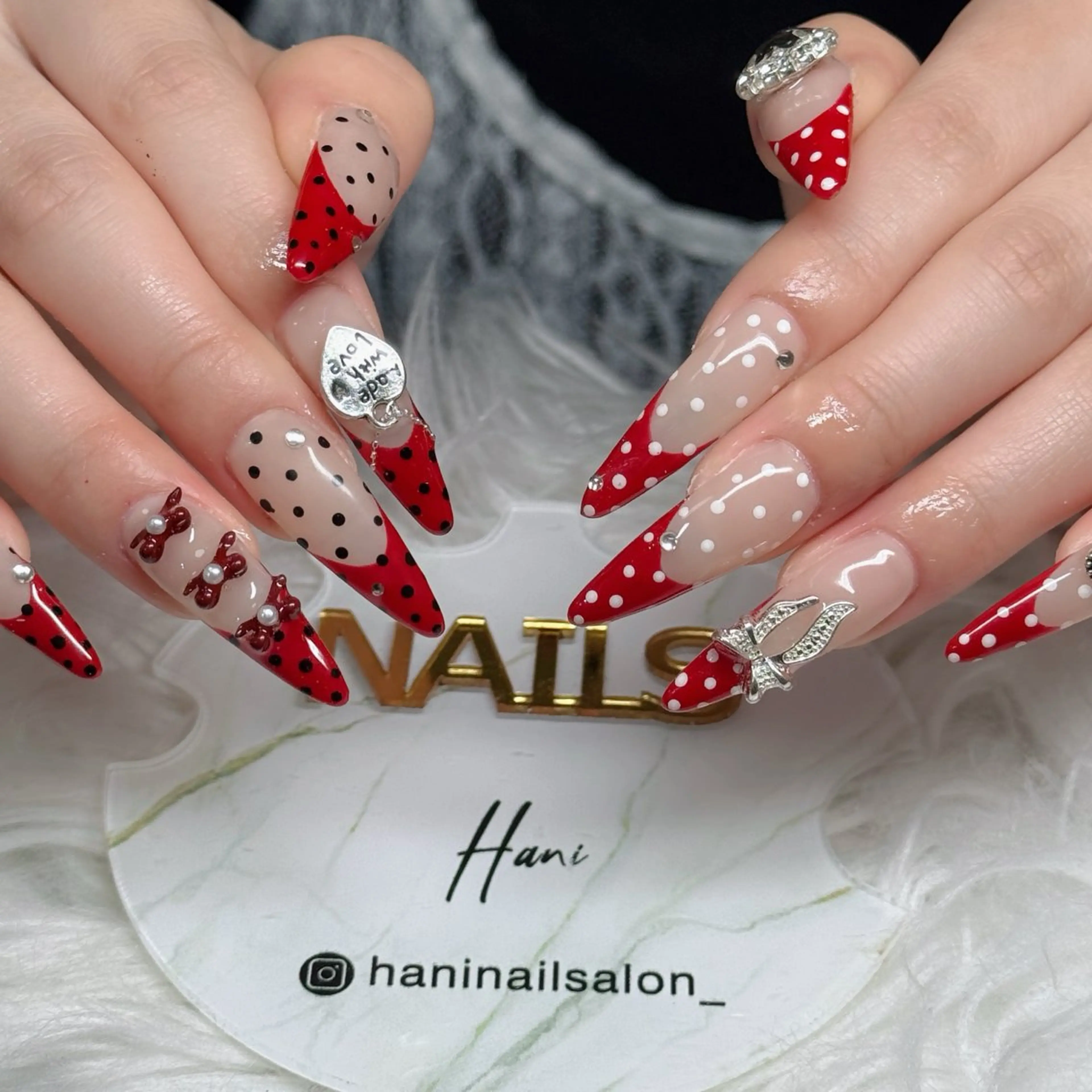 ネイル フットネイル フレンチネイル グラデーション 韓国ネイル ロングネイル ハンドネイル Hani Nail Salonのネイルデザイン