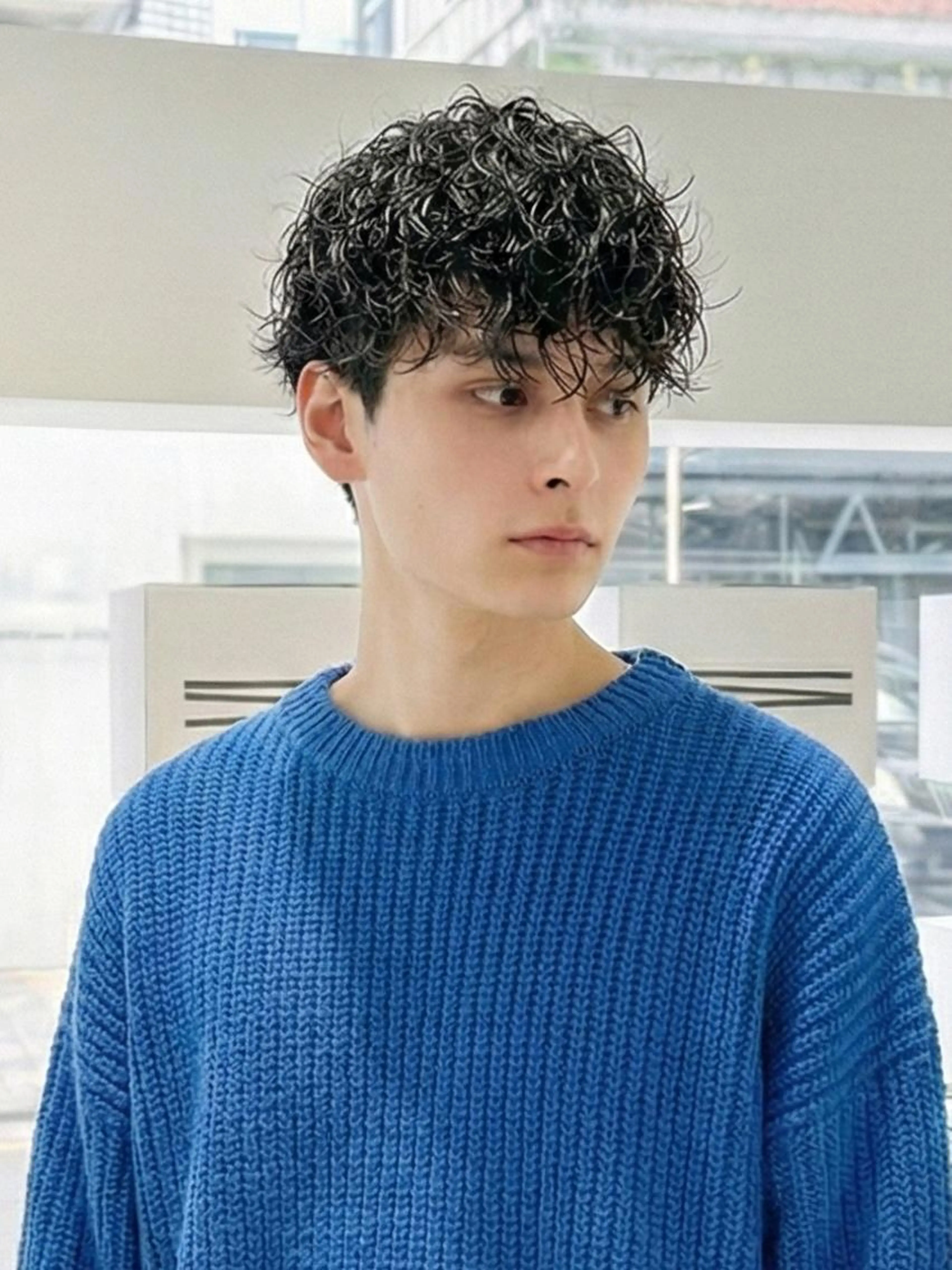 【ミニモ限定⚡️メンズ特化】メンズカット＋ツイストスパイラルパーマの写真