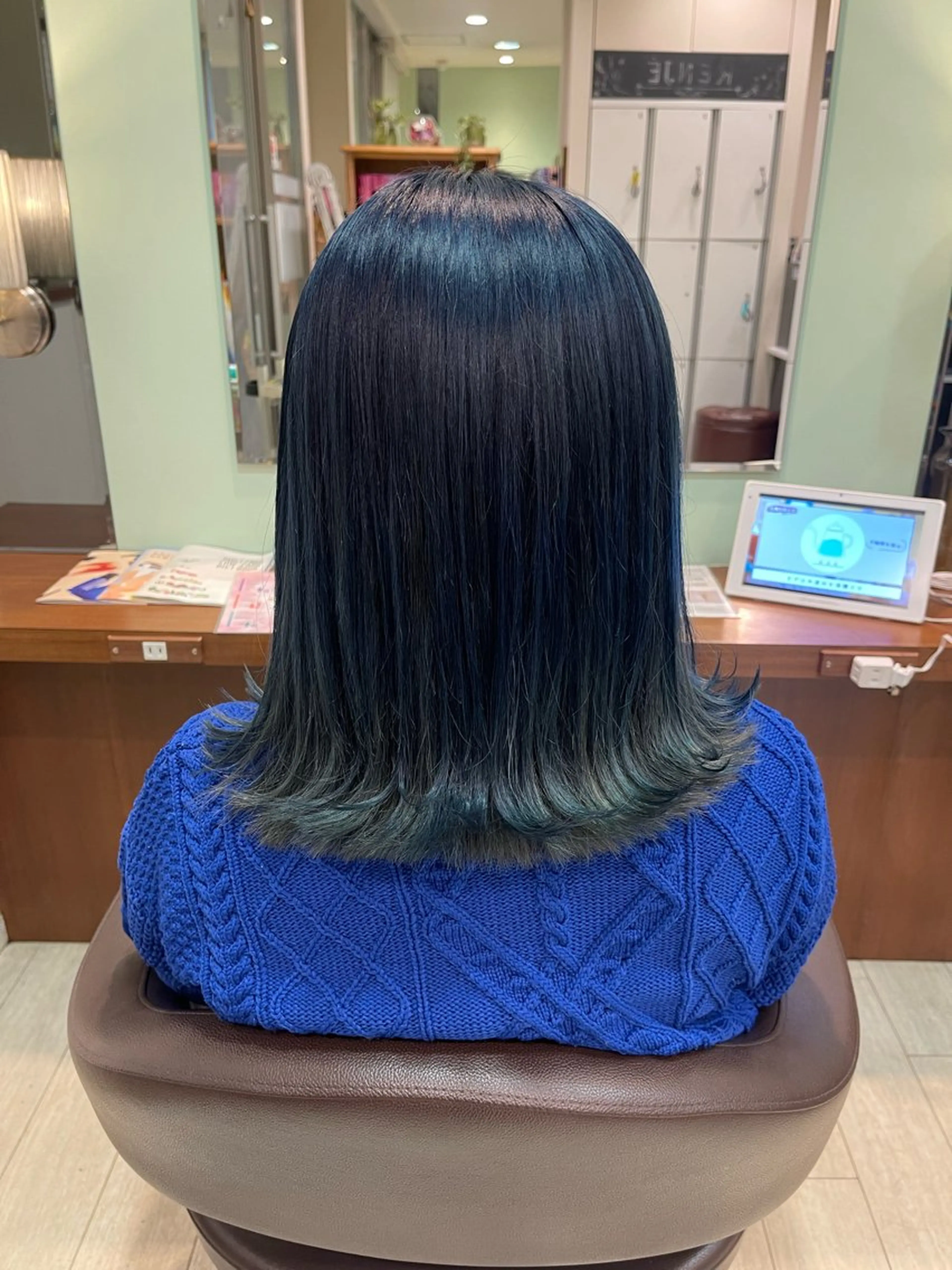 ミディアム 縮毛矯正・髪質改善・ ストレート🌻ゆいのヘアスタイル