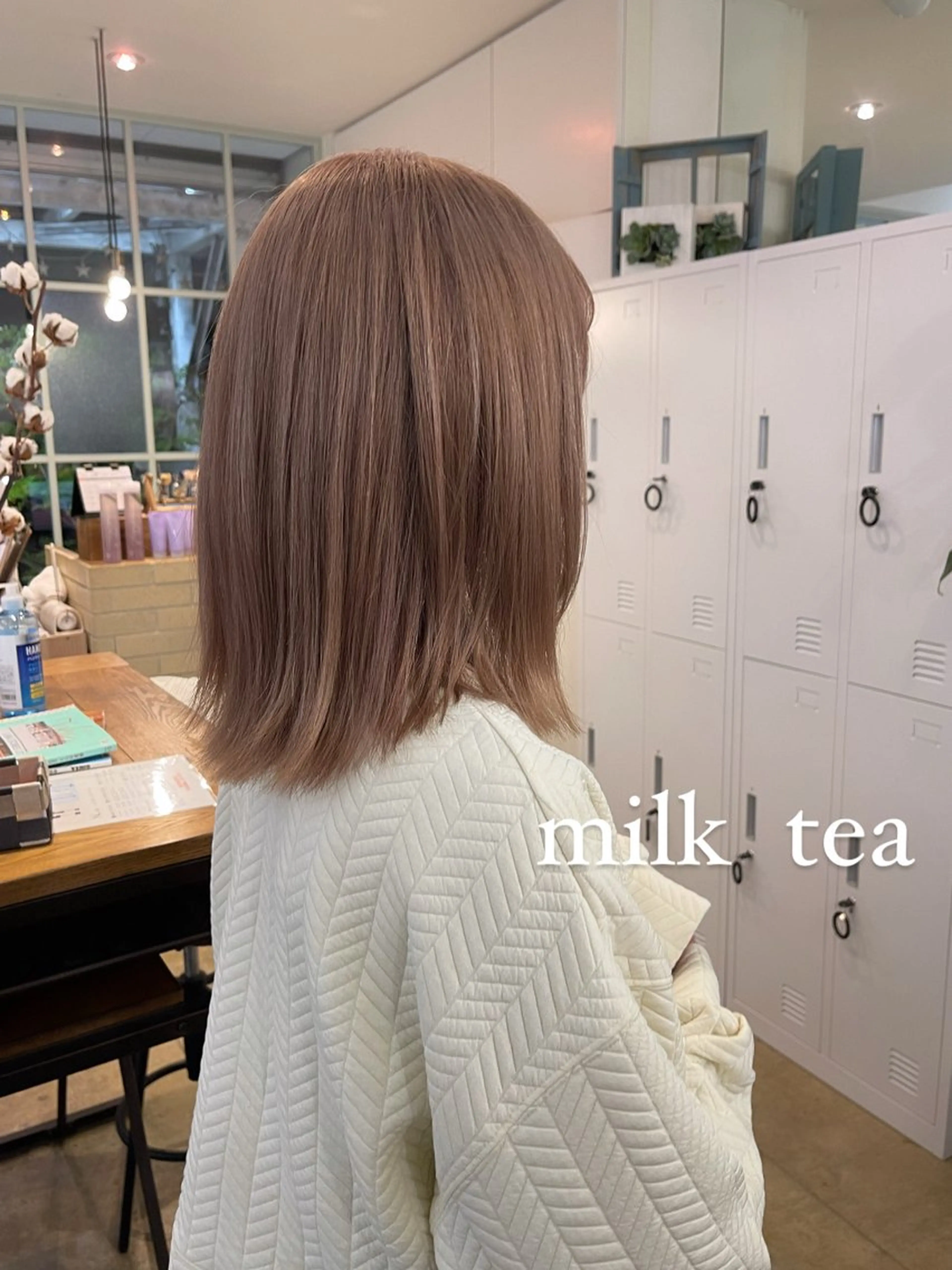 ミディアム カラー ブリーチ ダブルカラー ハイトーンカラー ヘアカラー 🌻shuka透明感 艶感カラー/新宿🌻のヘアスタイル