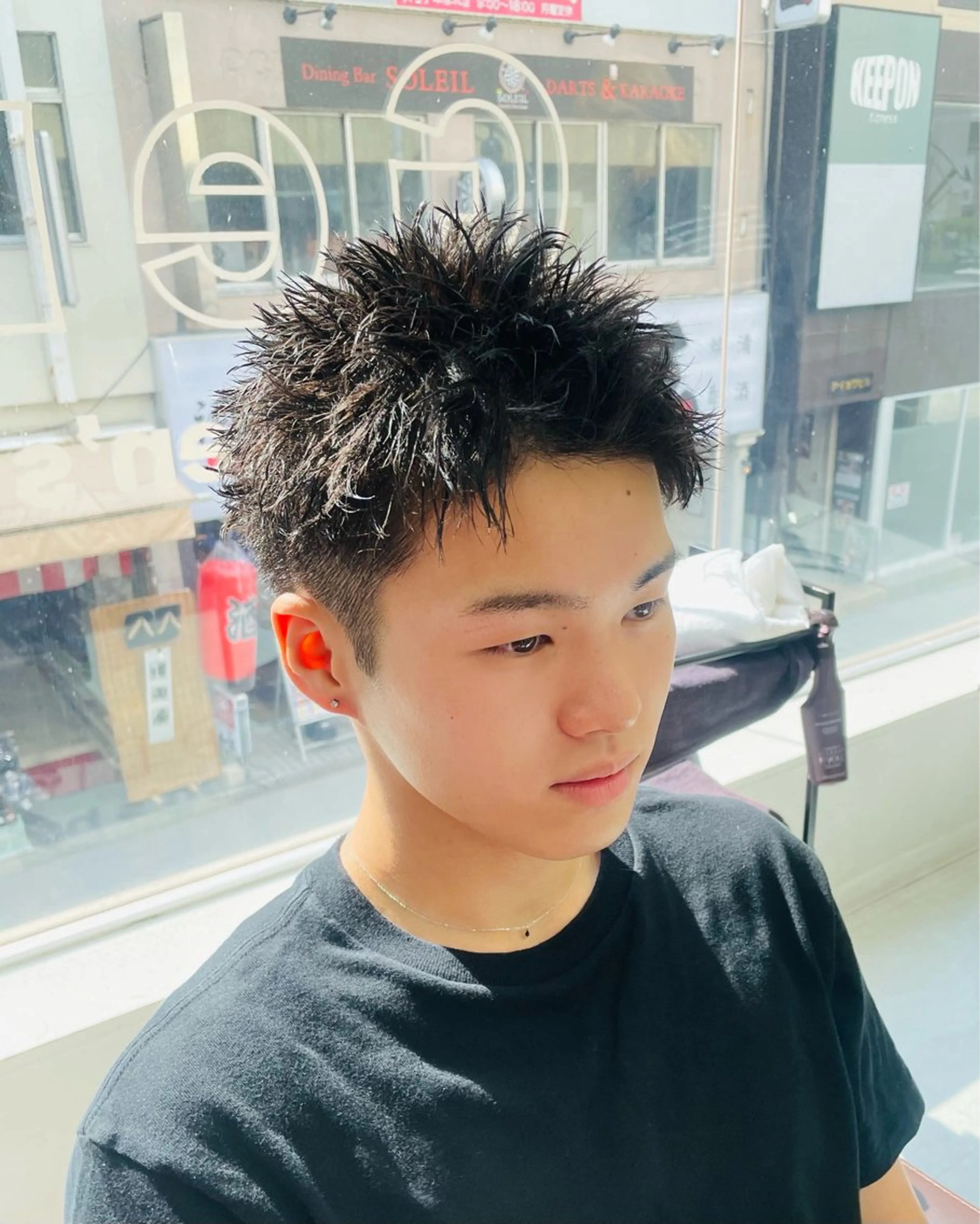 ショート パーマ メンズ カット パーマ 👑メンズ/パーマ/ 小島桐弥👑のヘアスタイル