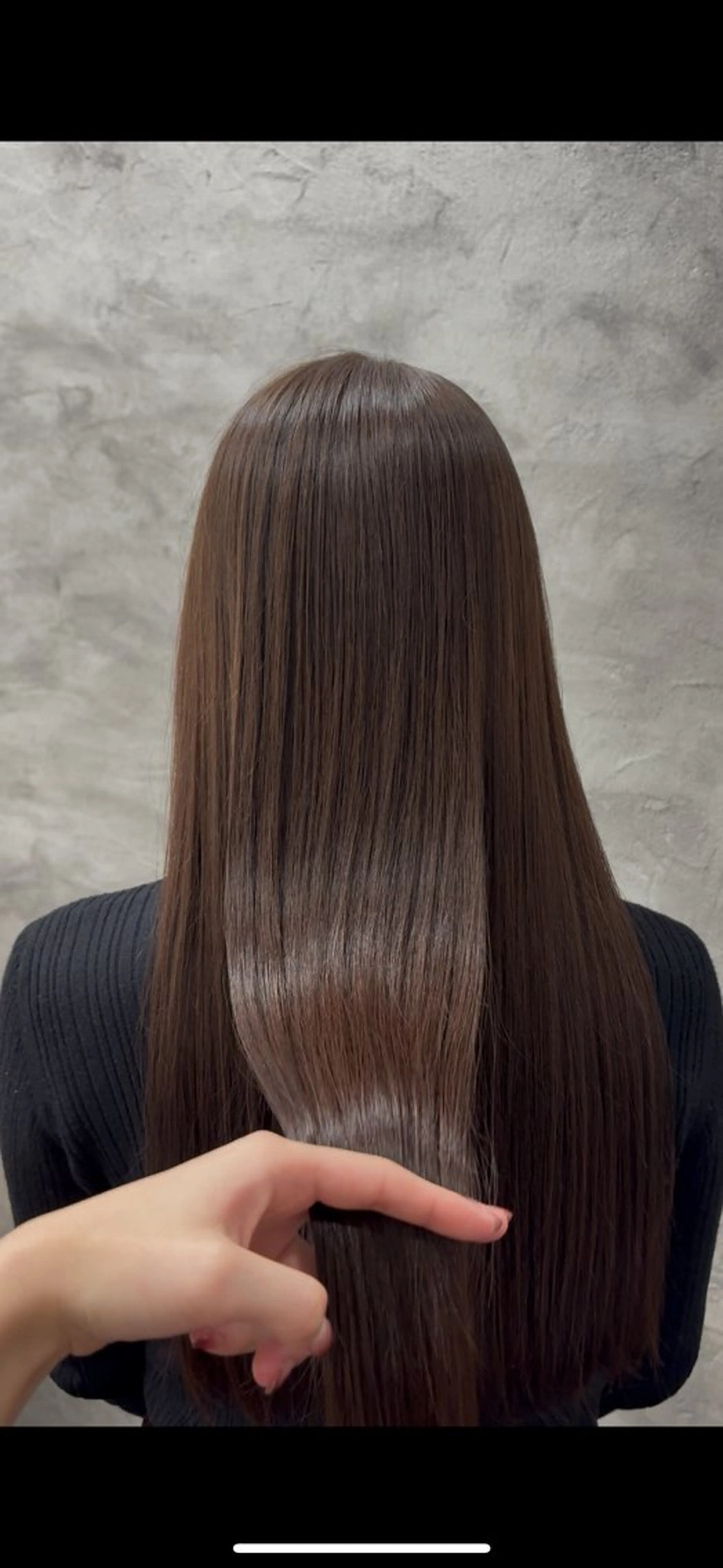 ロング カラー ヘアカラー ルプラボウ/ 内藤ほのか/艶カラーのヘアスタイル