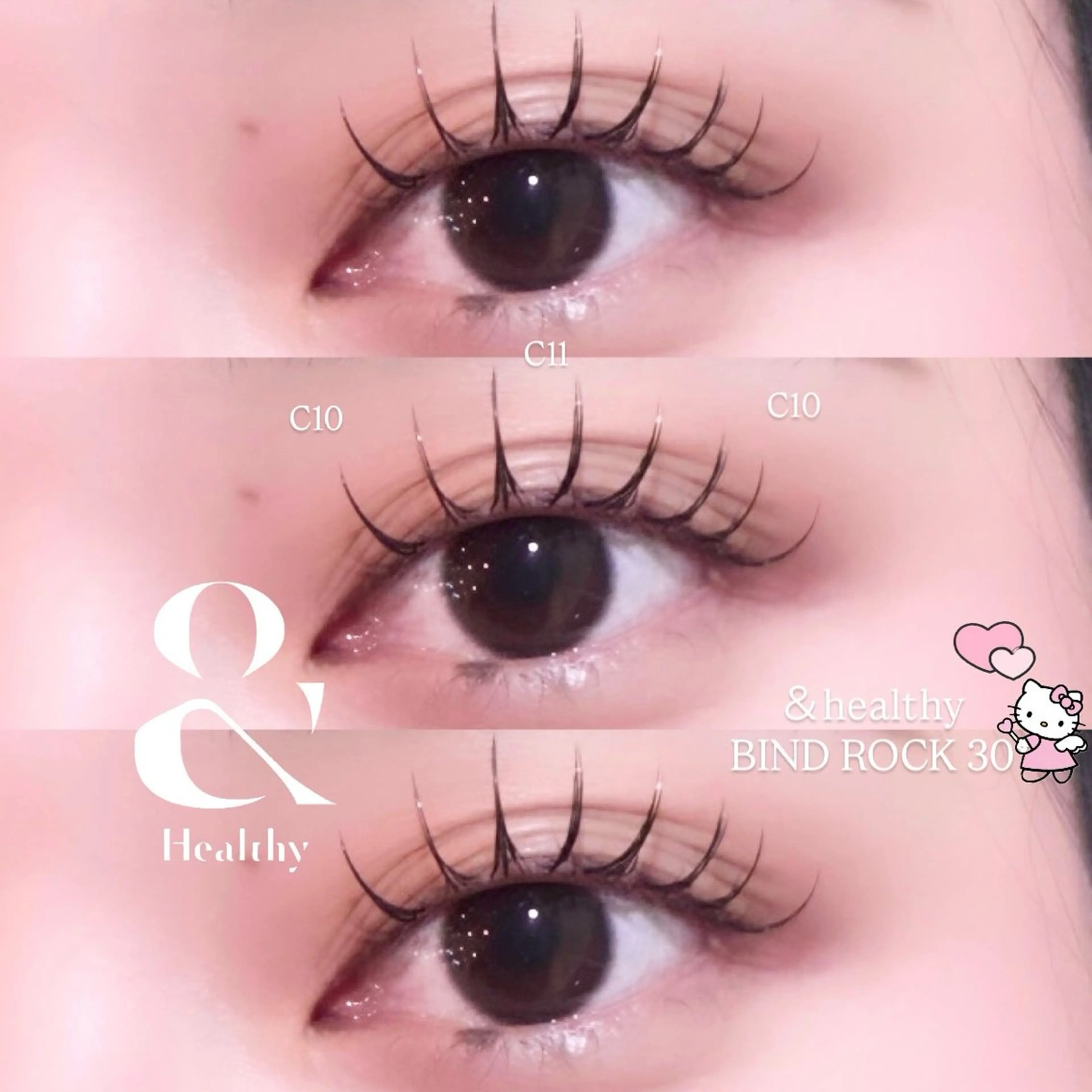 マツエク・マツパ バインドロック マツエク 千島 里歩のマツエク・マツパデザイン