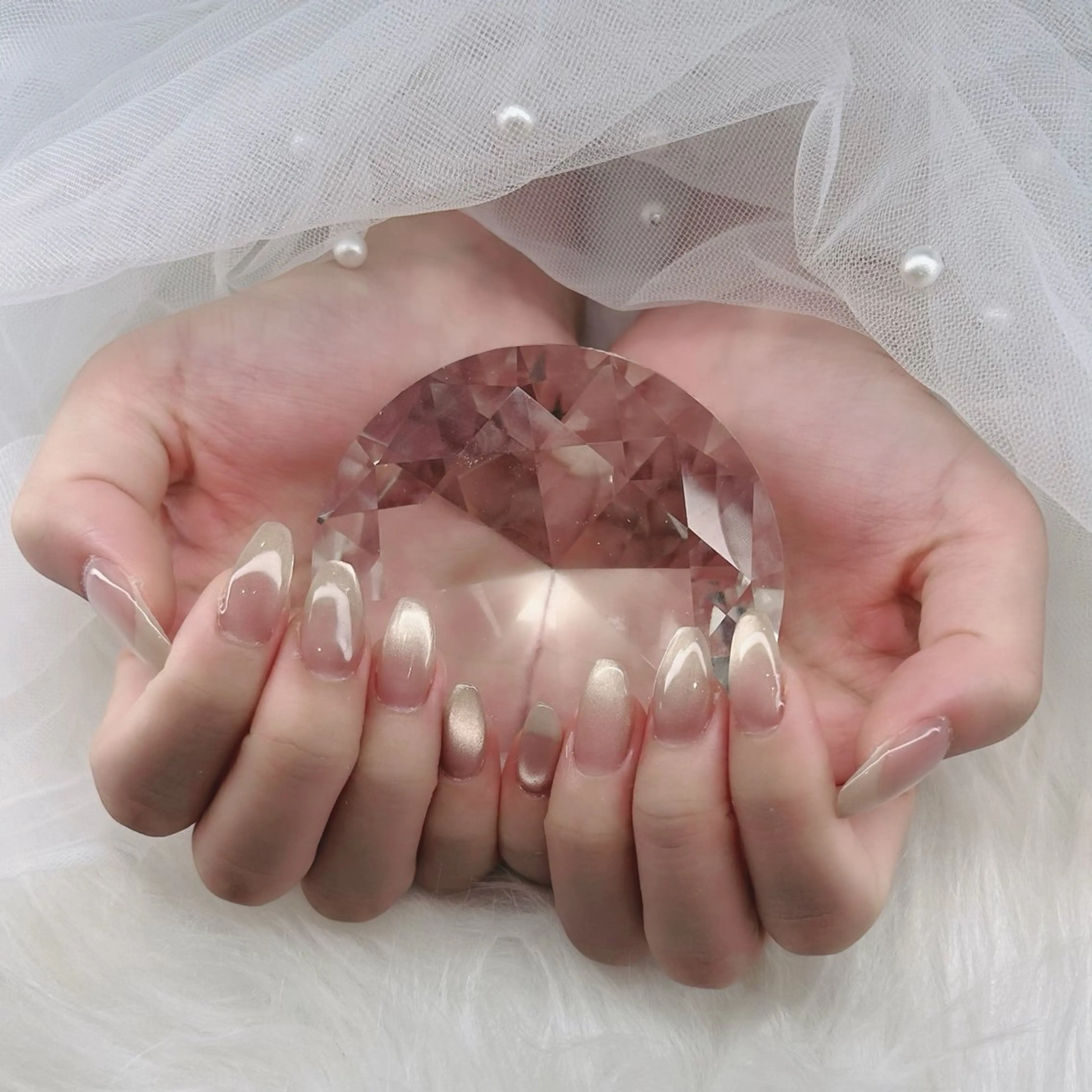 ネイル シンプルネイル ハンドネイル ハンドケア 🌸さくら /ワンホン束感🎀のマツエク・マツパデザイン