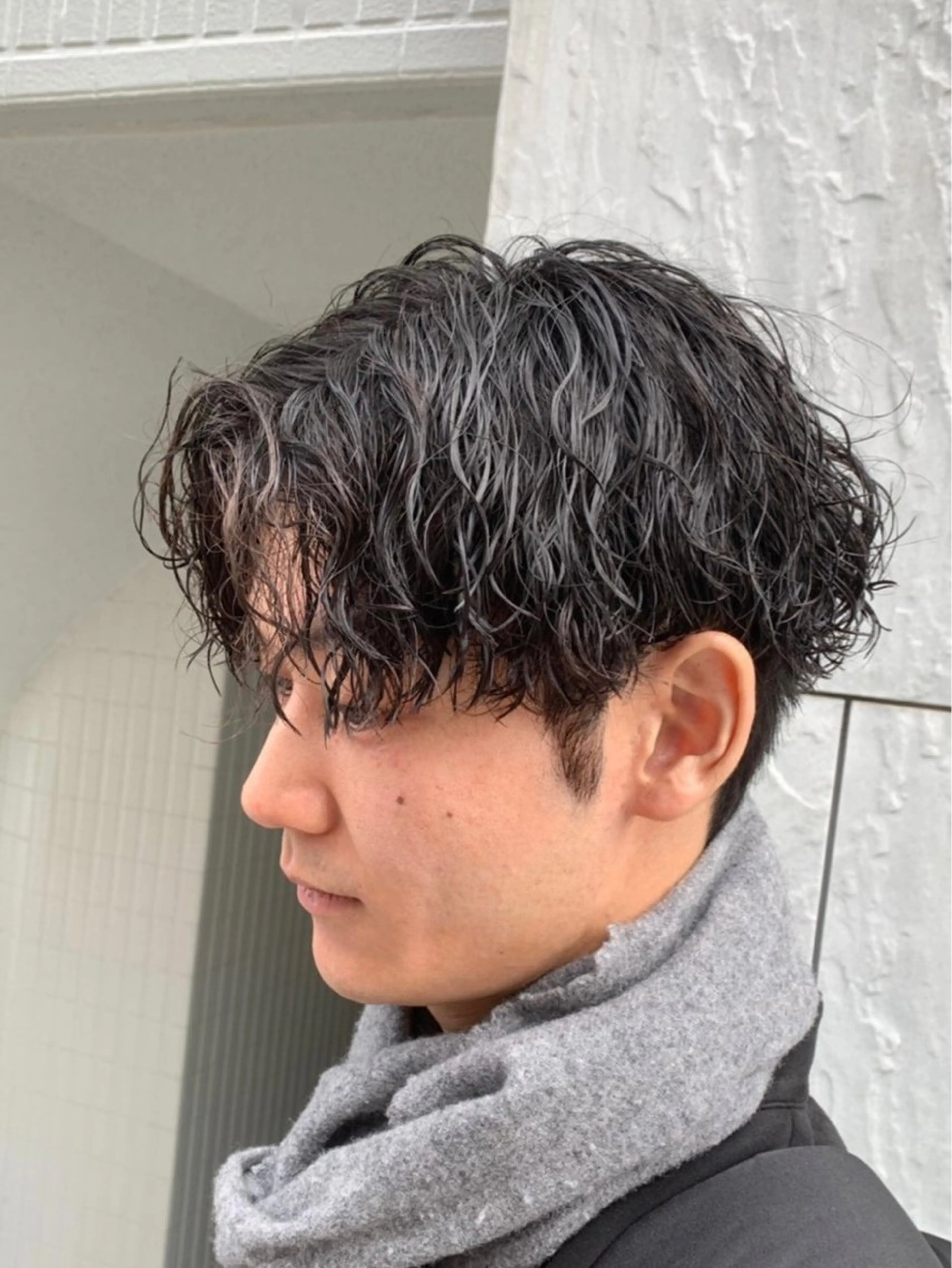 パーマ メンズ カット パーマ メンズ似合わせ職人 🌈SYUのヘアスタイル