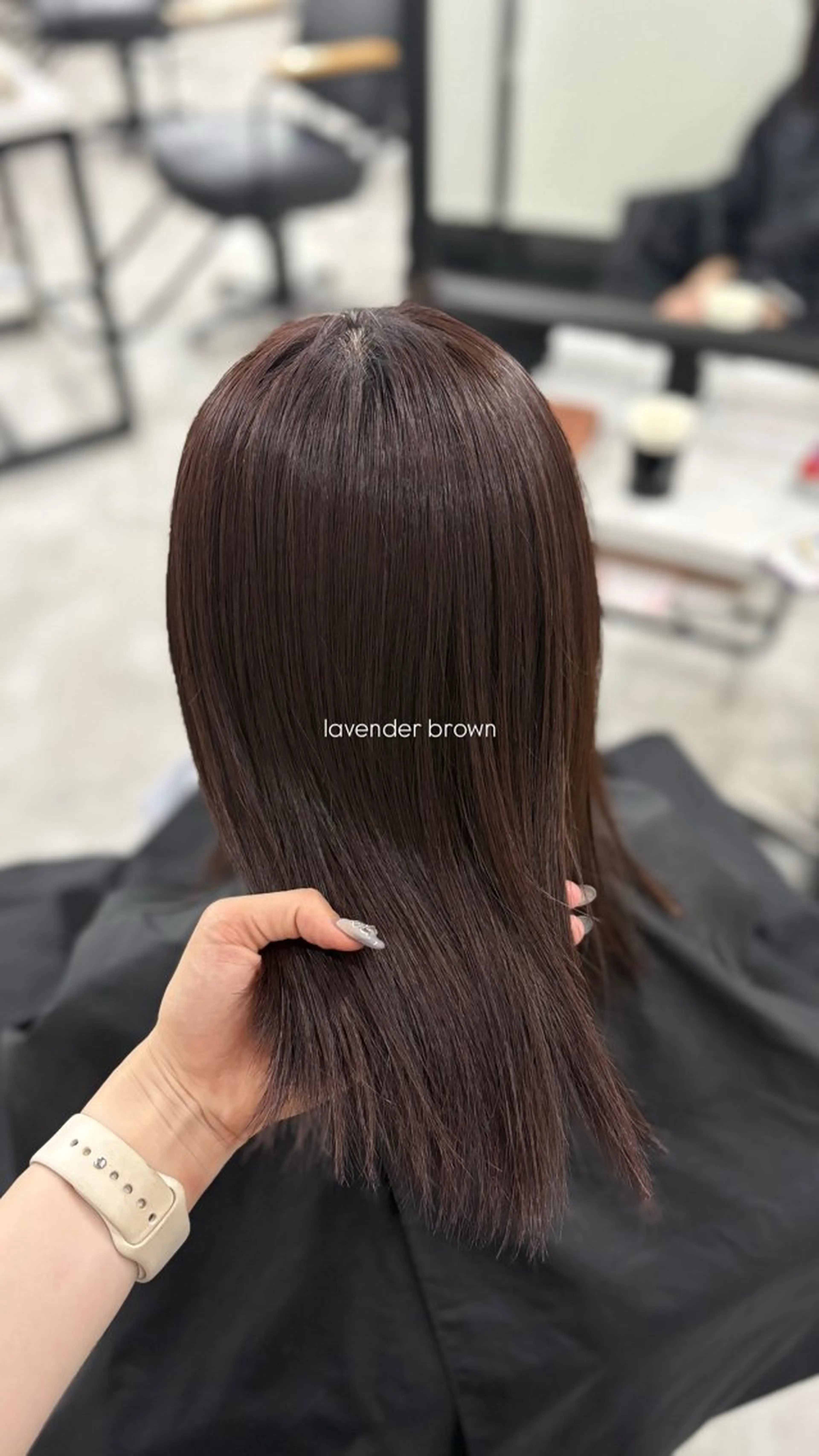 ミディアム Haruka /うる艶透明感カラーのヘアスタイル