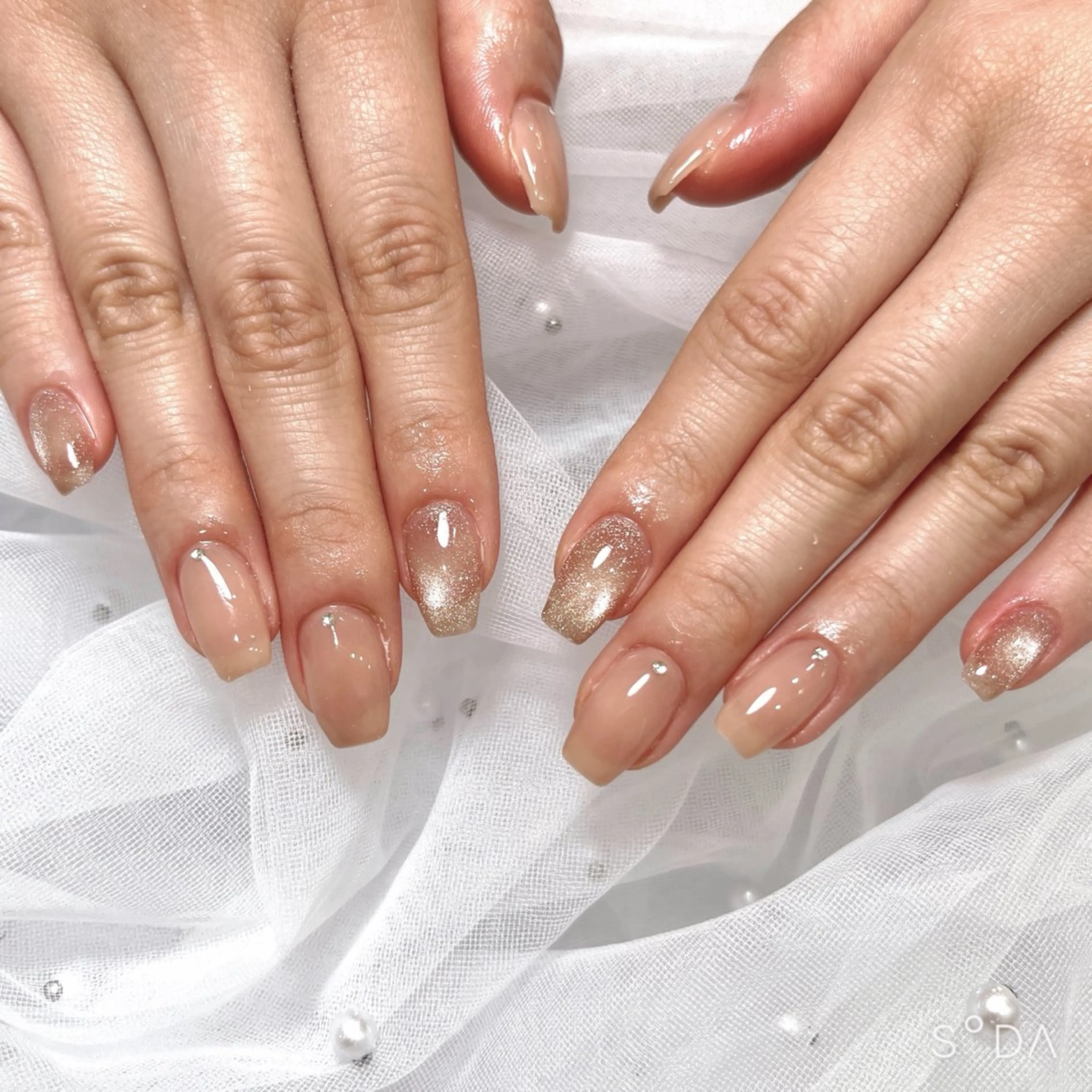 ネイル エルバイノリコ加藤 パラジェル取り扱い店のネイルデザイン