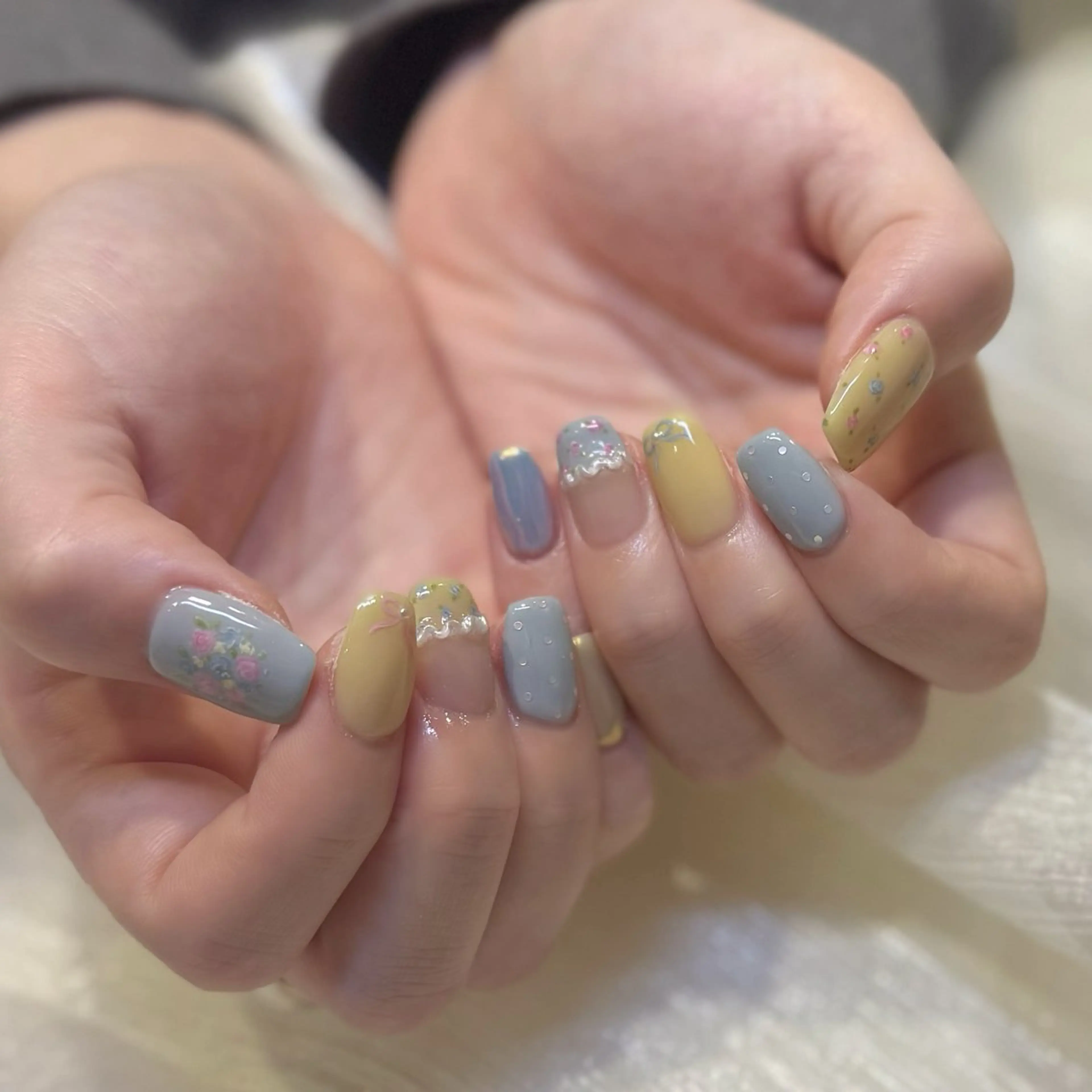 ネイル ハンドネイル 新井 ひなののネイルデザイン