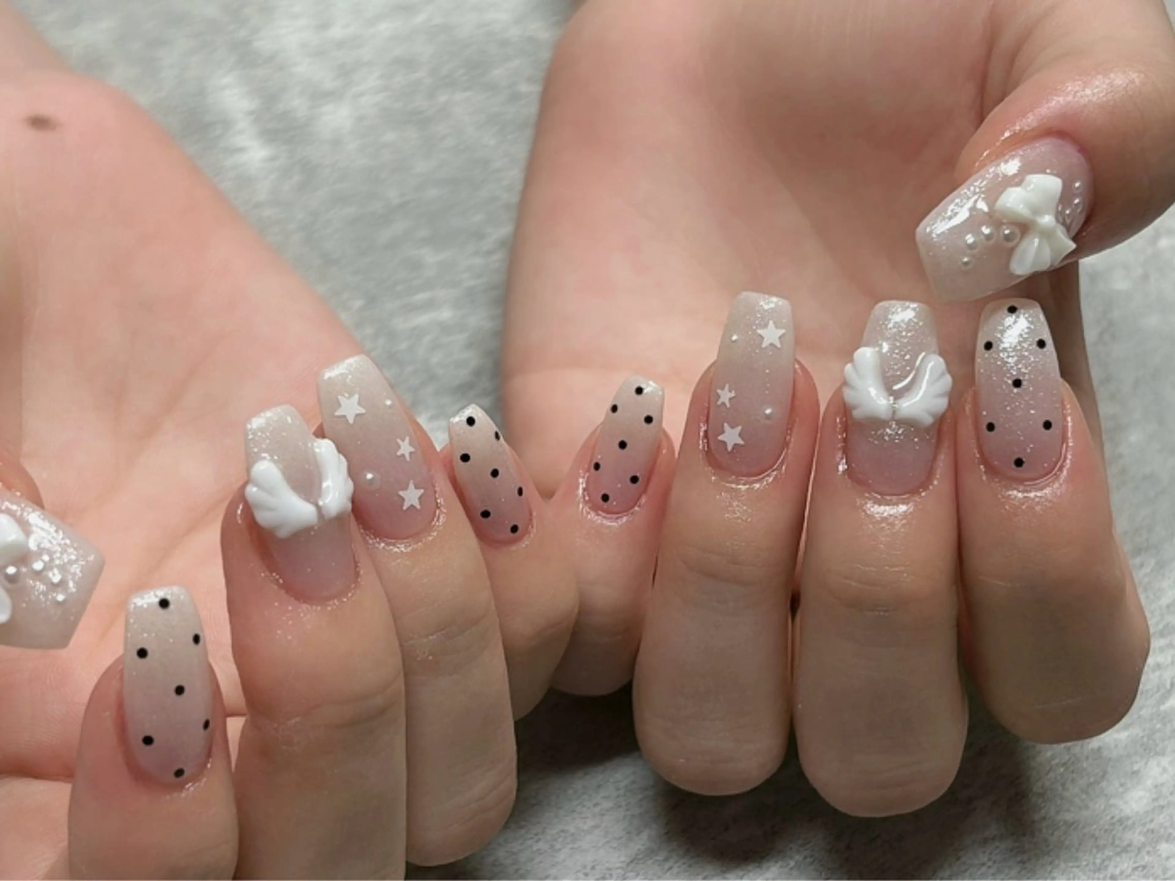 ネイル ハンドネイル 【Zina京都駅前】 きぬがわ らむのネイルデザイン