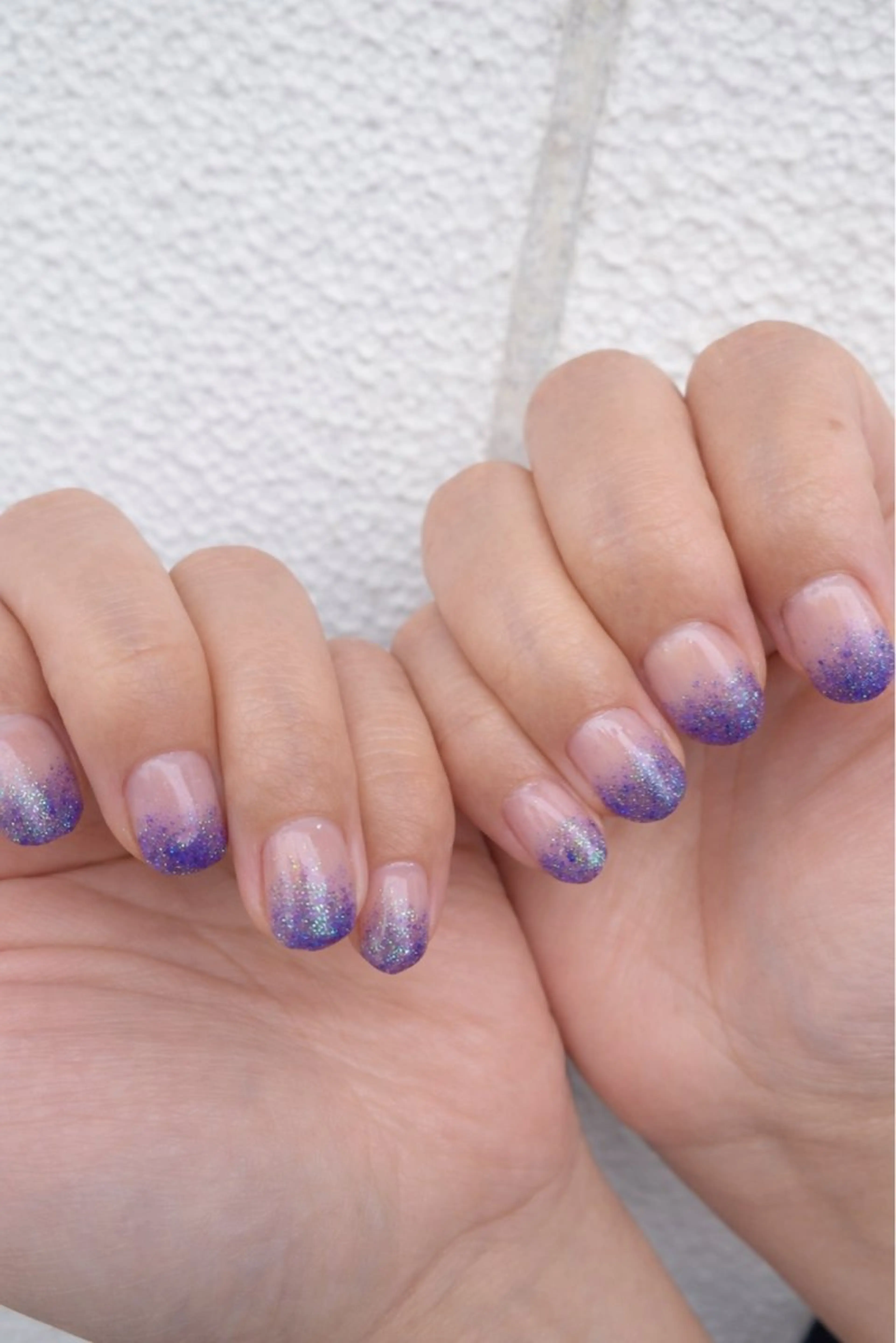 ネイル グラデーション ラメ(グリッター) ラメグラデーション ハンドネイル フィグツリー所属・figtree hikariのネイルデザイン